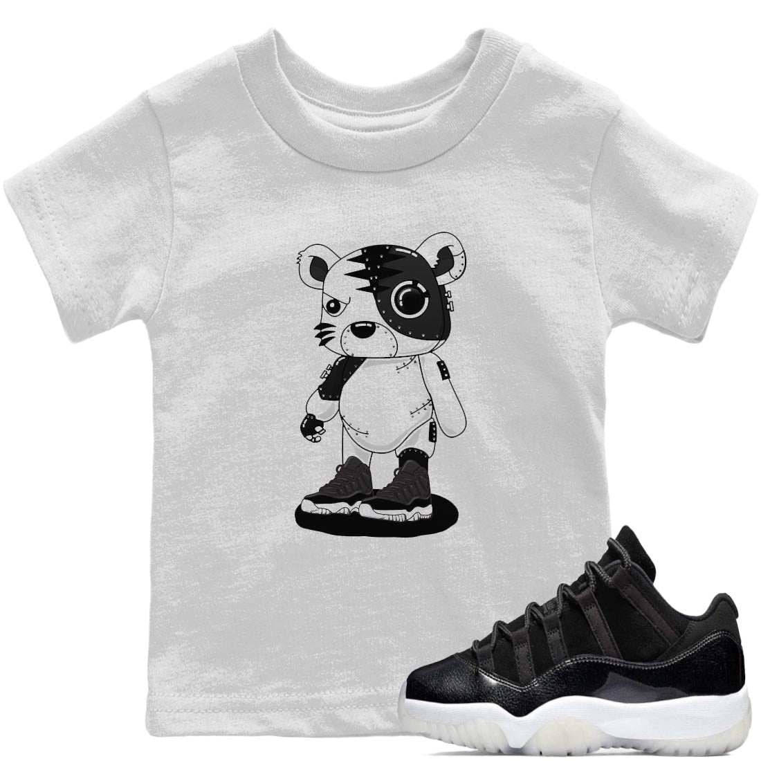 Cyborg Tiger Kids Tops - Air Jordan 11 72-10