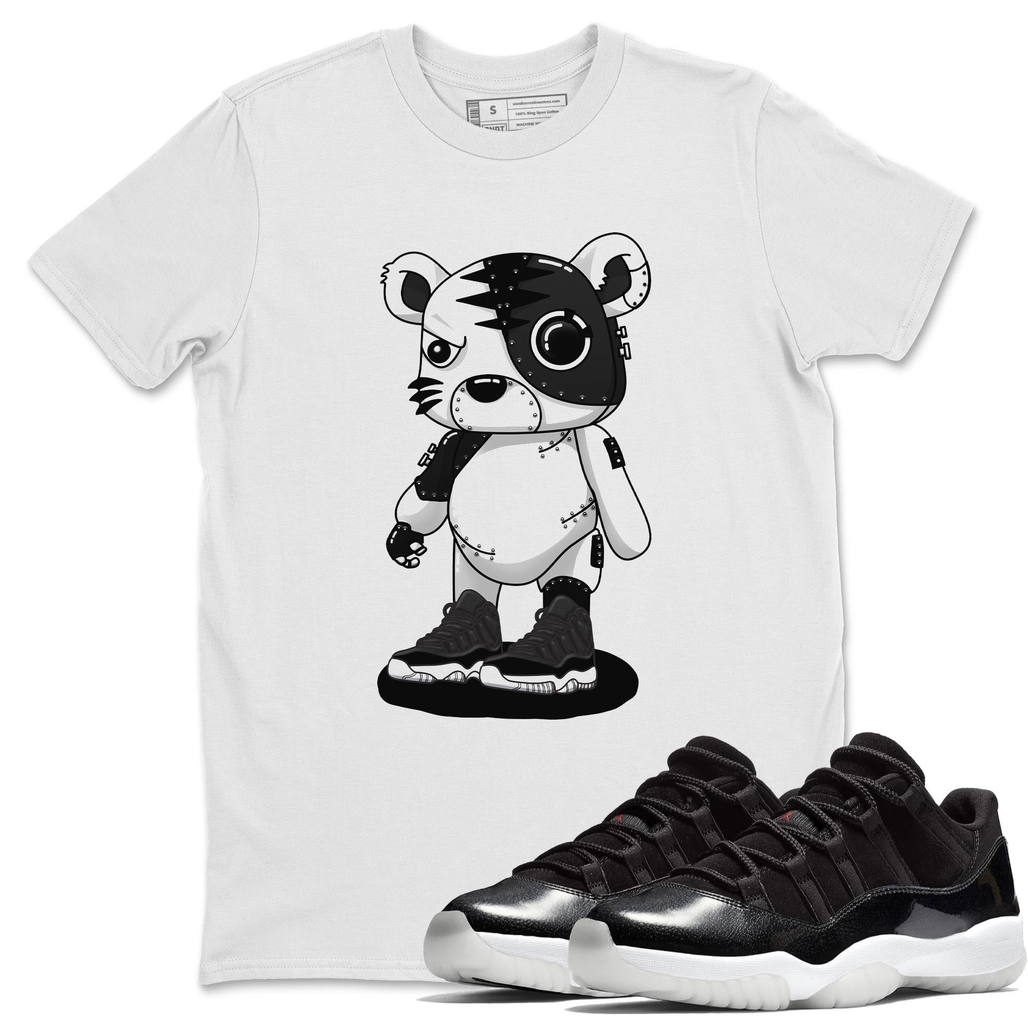Cyborg Tiger Unisex Tops - Air Jordan 11 72-10