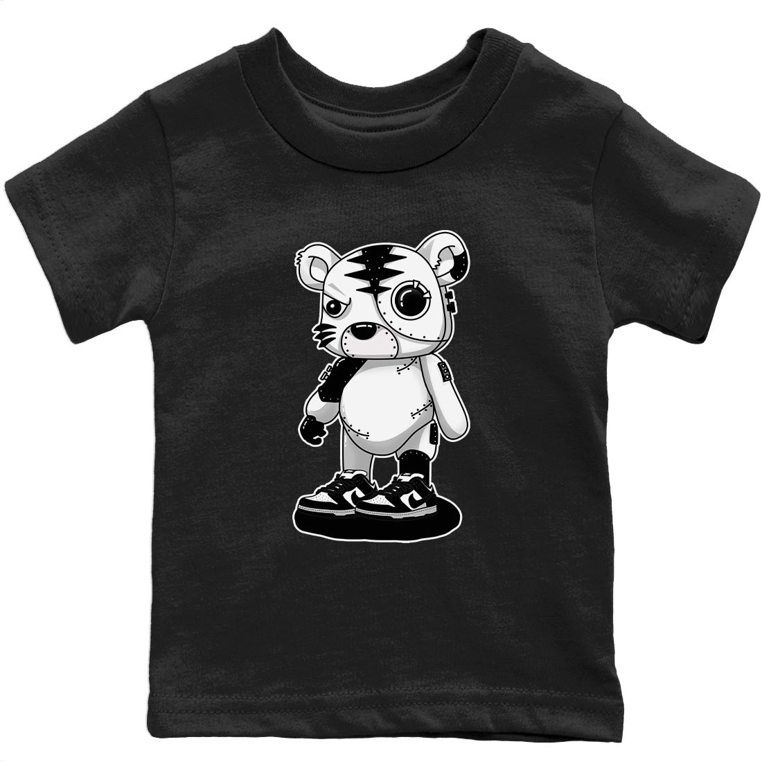 Cyborg Tiger Kids Tops - Dunk Panda