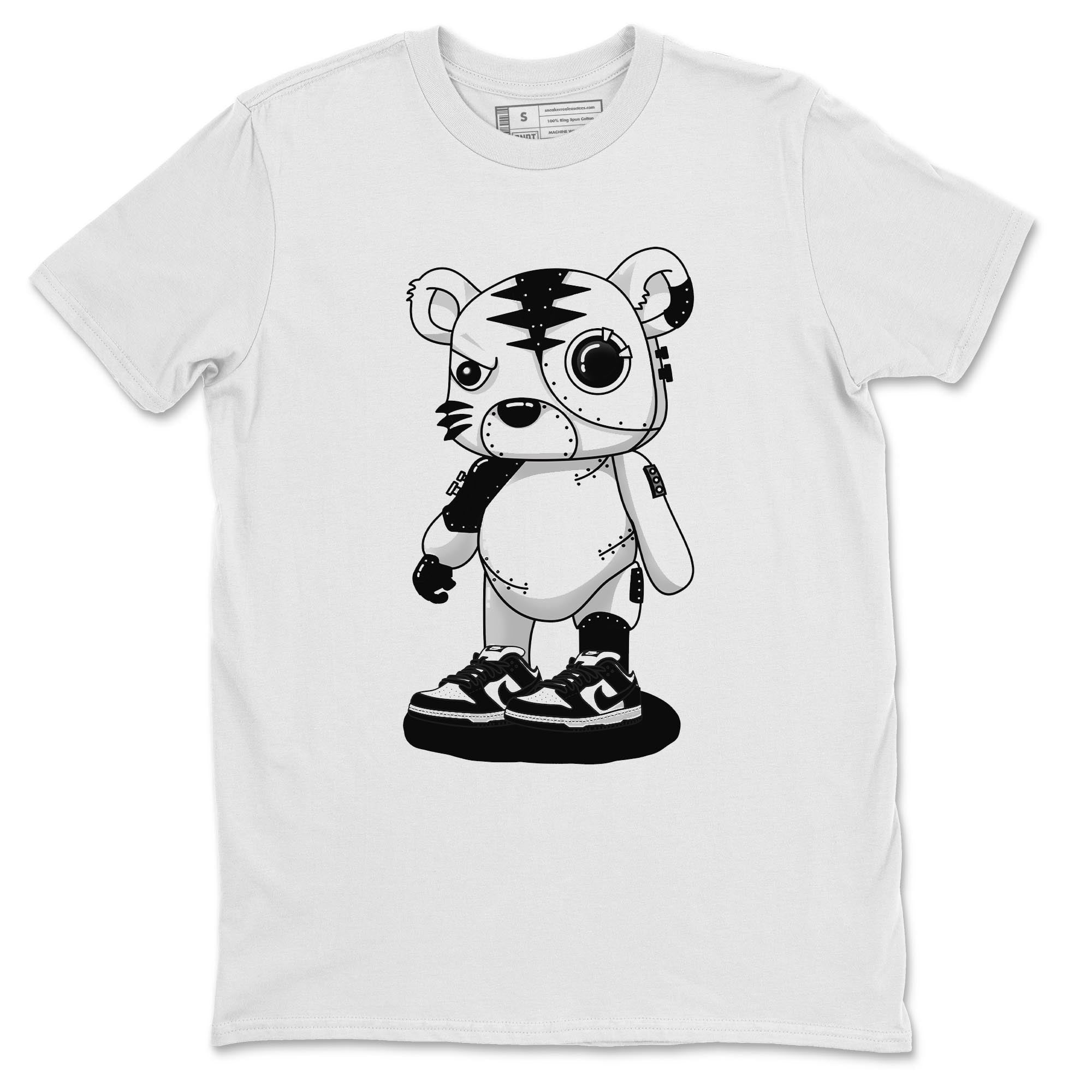 Cyborg Tiger Unisex Tops - Dunk Panda