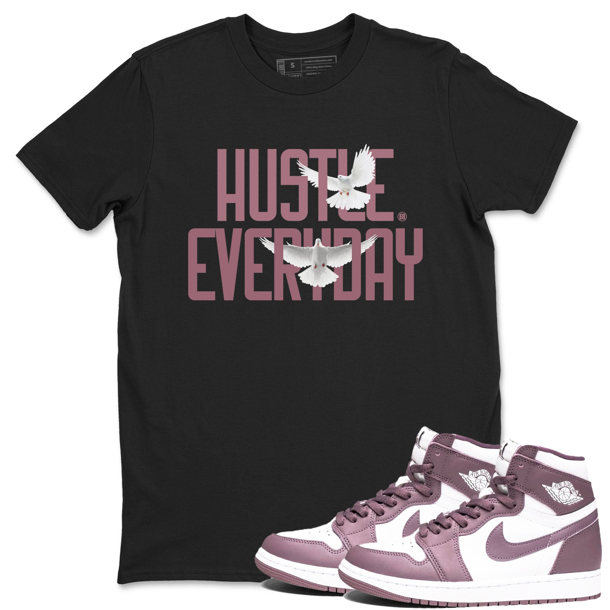 Daily Hustle snkmatch Tee - Air Jordan 1 Mauve