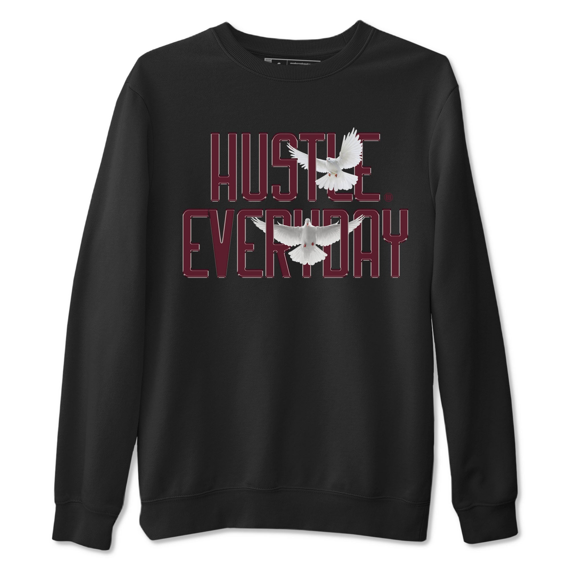 Daily Hustle snkmatch Tees - Air Jordan 1 Metallic Burgundy