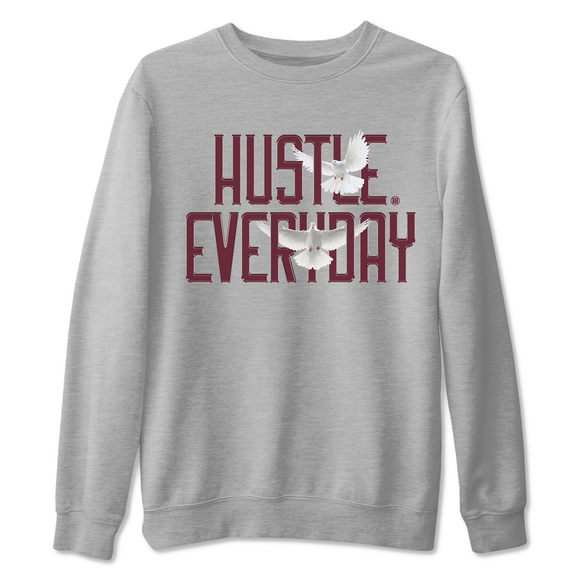 Daily Hustle snkmatch Tees - Air Jordan 1 Metallic Burgundy