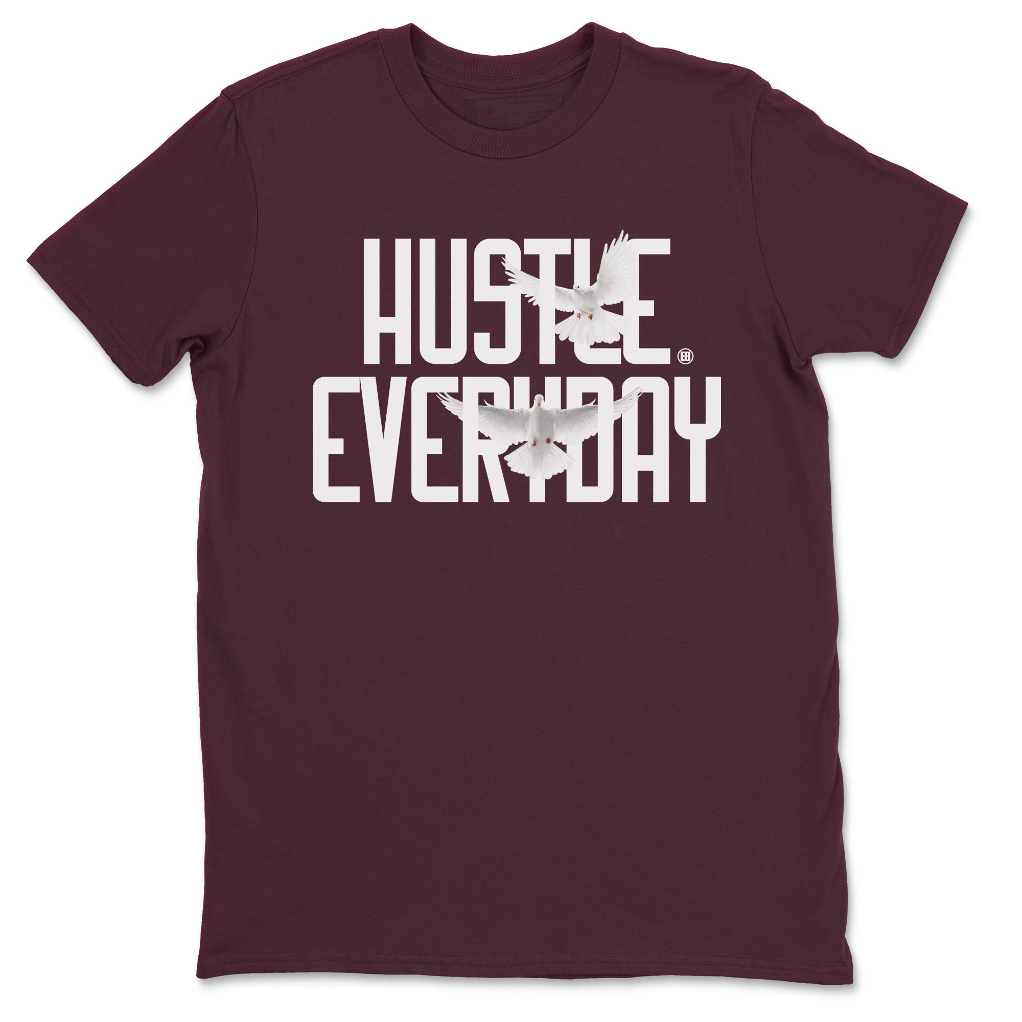 Daily Hustle snkmatch Tees - Air Jordan 1 Metallic Burgundy