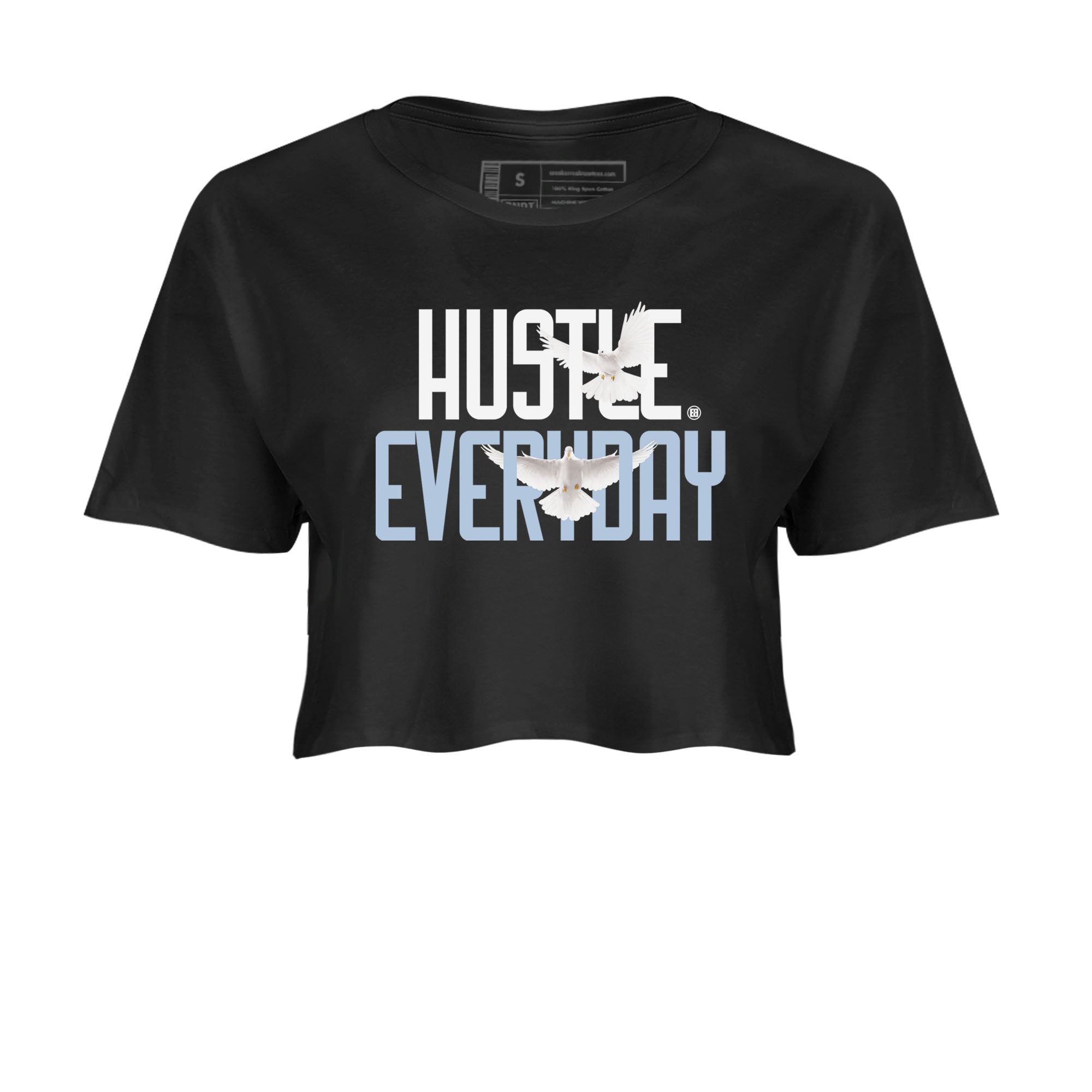 Daily Hustle snkmatch Women's Top - Air Jordan 13 Blue Grey