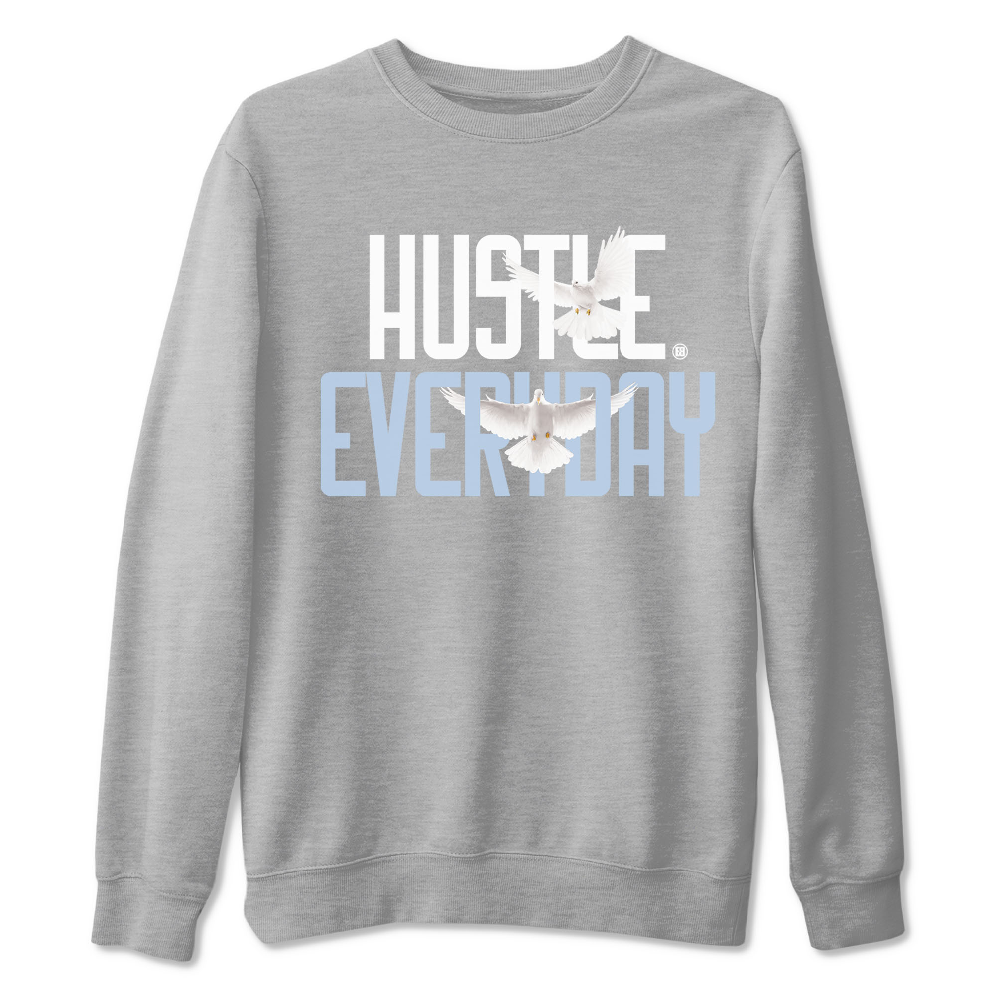 Daily Hustle snkmatch Tees - Air Jordan 13 Blue Grey