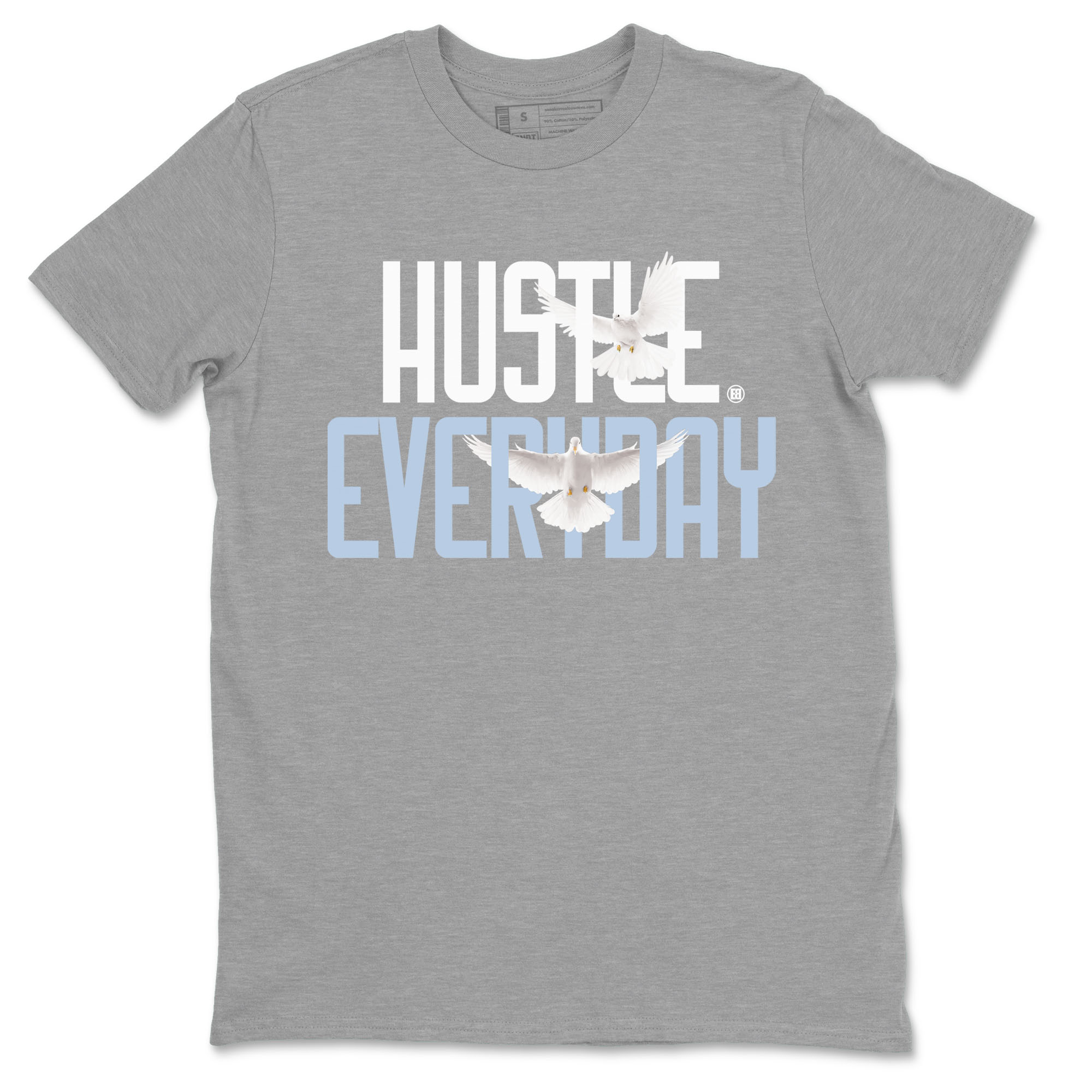 Daily Hustle snkmatch Tees - Air Jordan 13 Blue Grey
