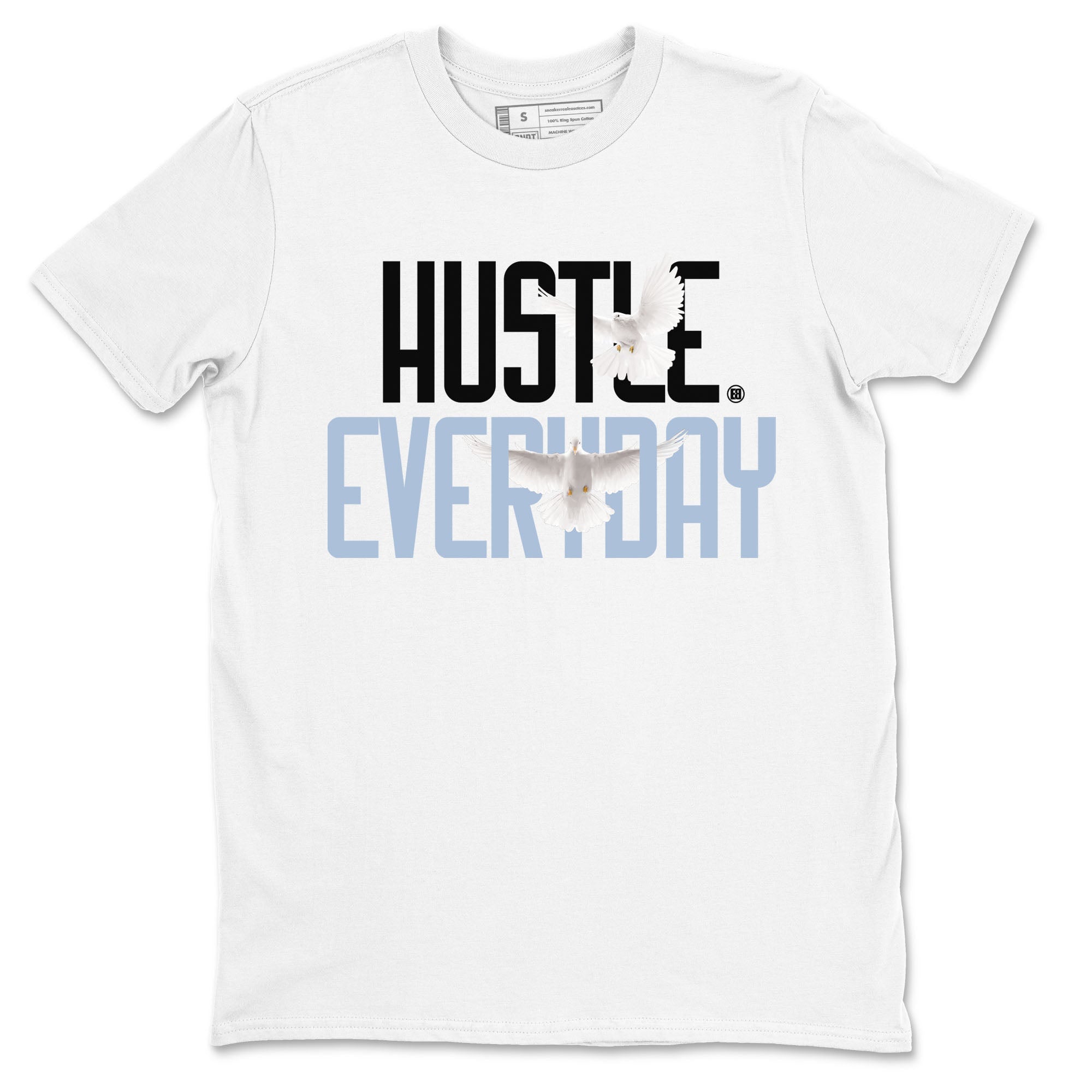 Daily Hustle snkmatch Tees - Air Jordan 13 Blue Grey