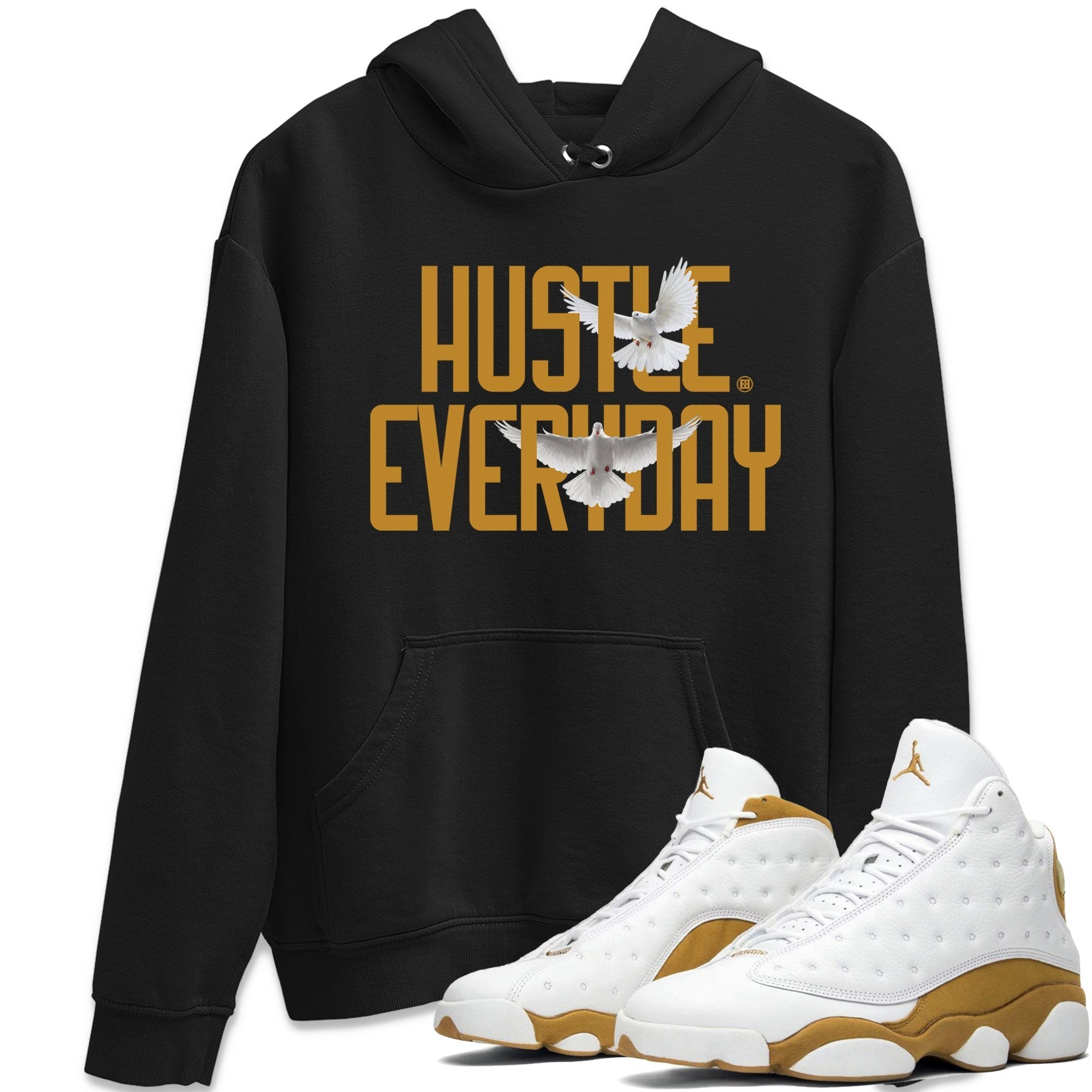 Daily Hustle Unisex Tops - Air Jordan 13 Wheat