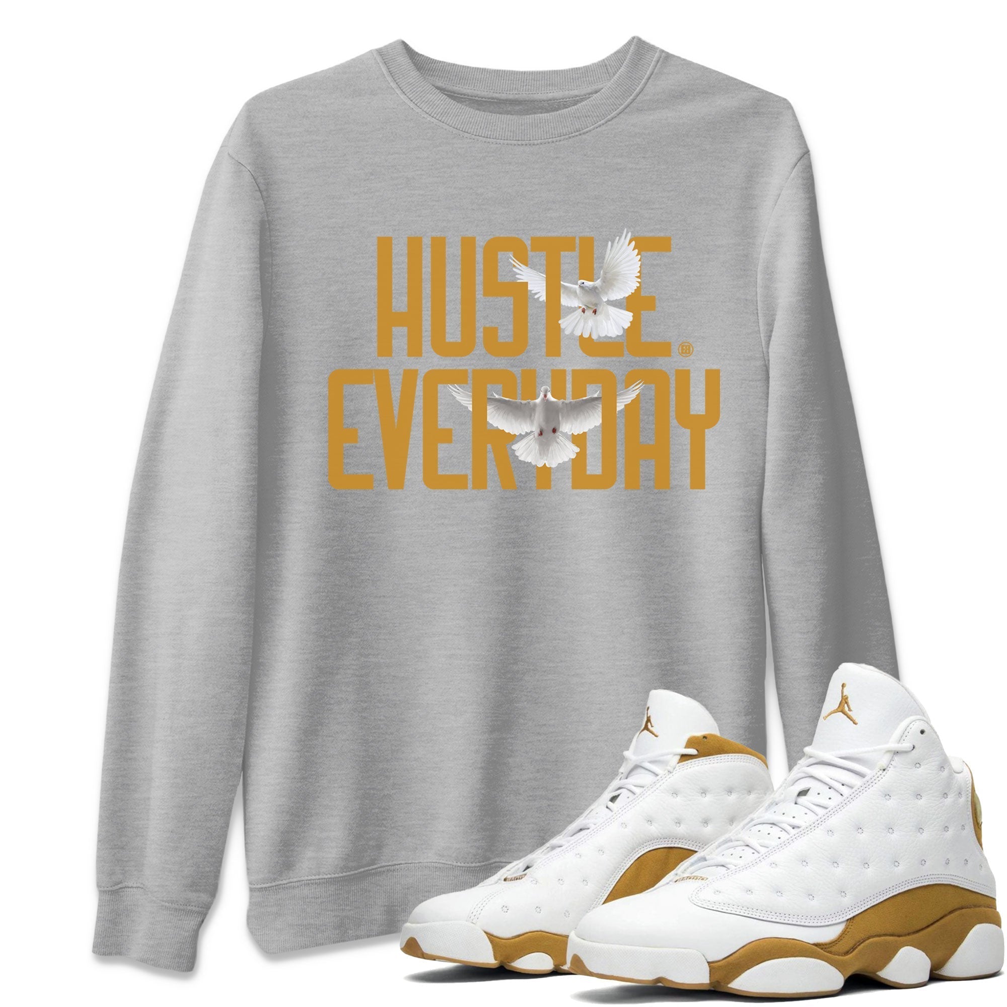 Daily Hustle Unisex Tops - Air Jordan 13 Wheat