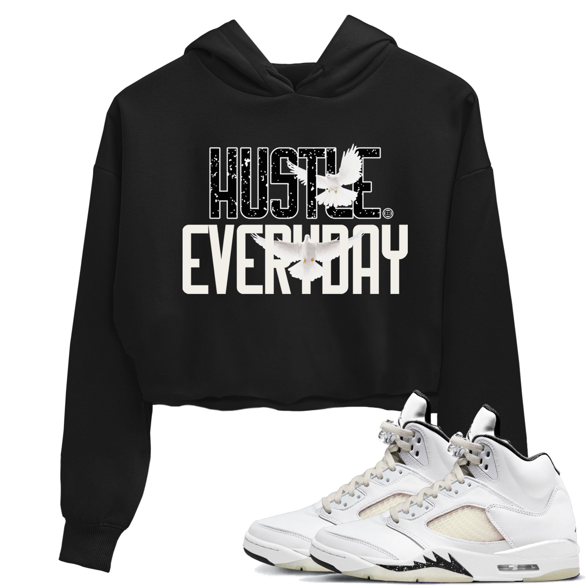 Daily Hustle snkmatch Women's Top - Air Jordan 5 Sail