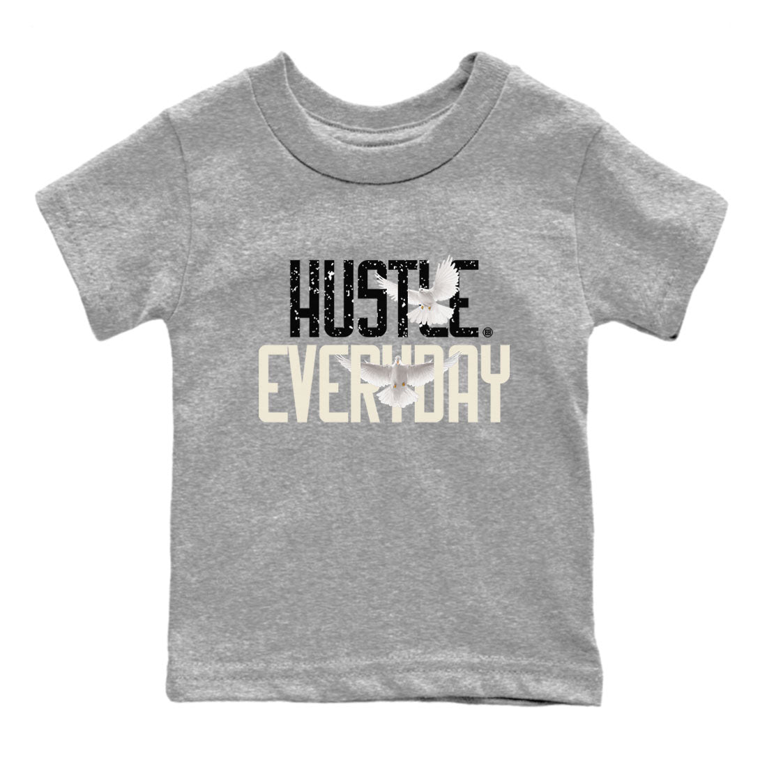 Daily Hustle snkmatch Tees Kids - Air Jordan 5 Sail