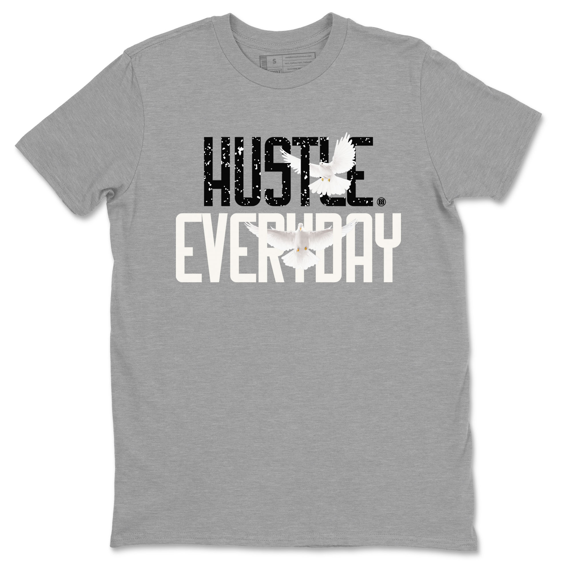 Daily Hustle snkmatch Tees - Air Jordan 5 Sail