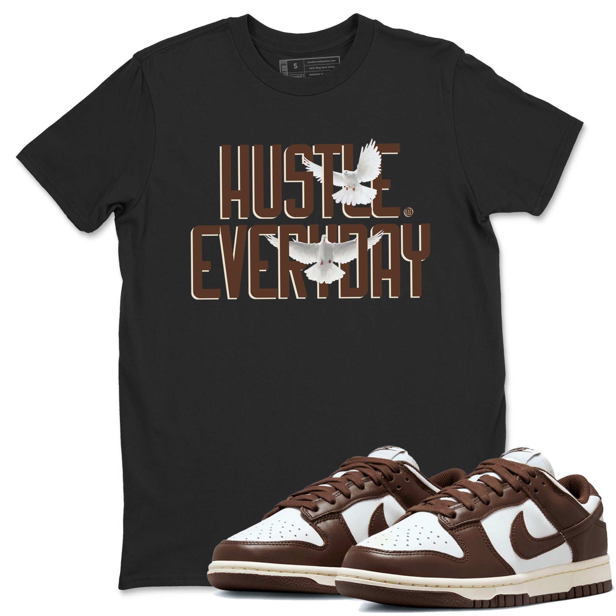 Daily Hustle snkmatch Tee - Dunk Cacao Wow