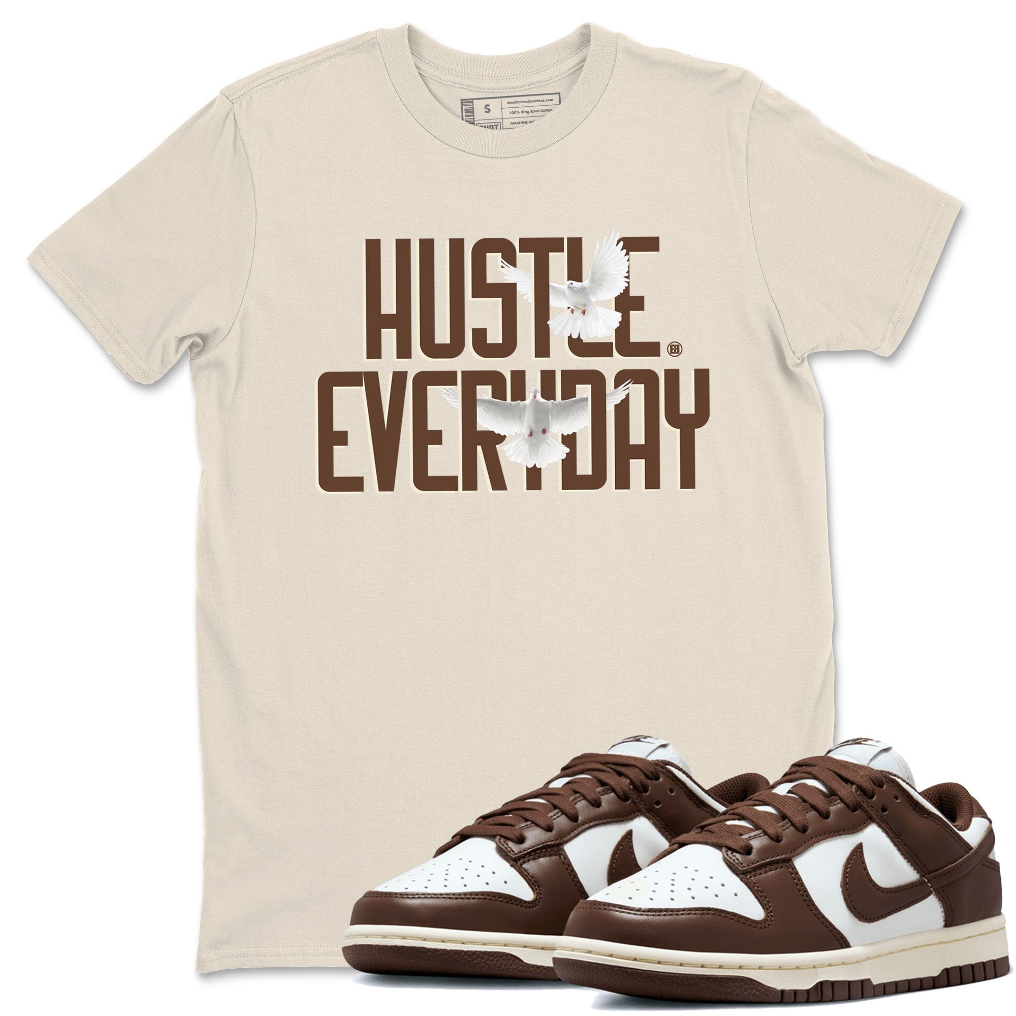 Daily Hustle snkmatch Tee - Dunk Cacao Wow