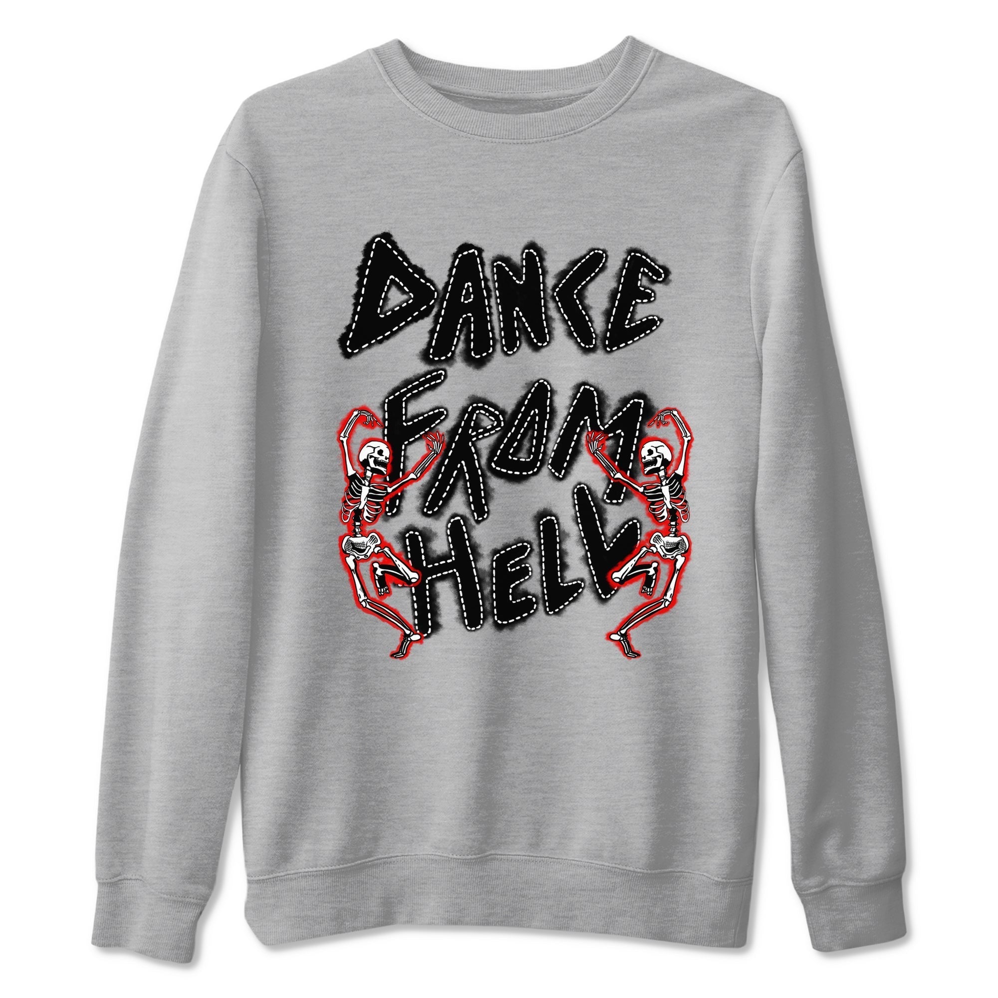 Dance From Hell snkmatch Tees - Air Jordan 1 Black Toe Reimagined
