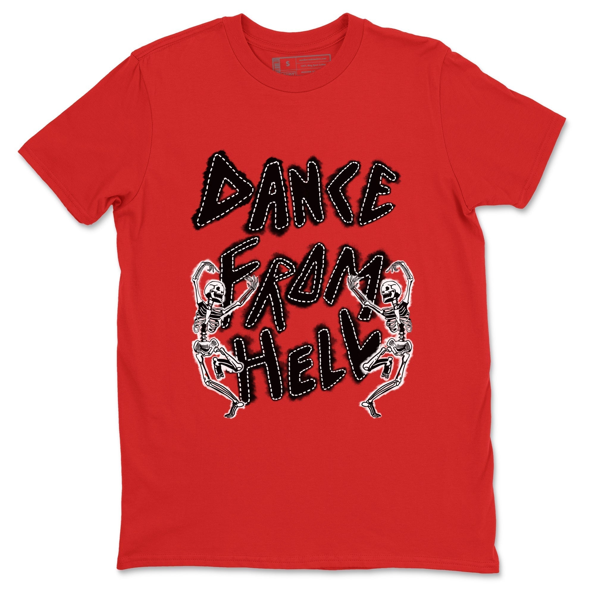 Dance From Hell snkmatch Tees - Air Jordan 1 Black Toe Reimagined