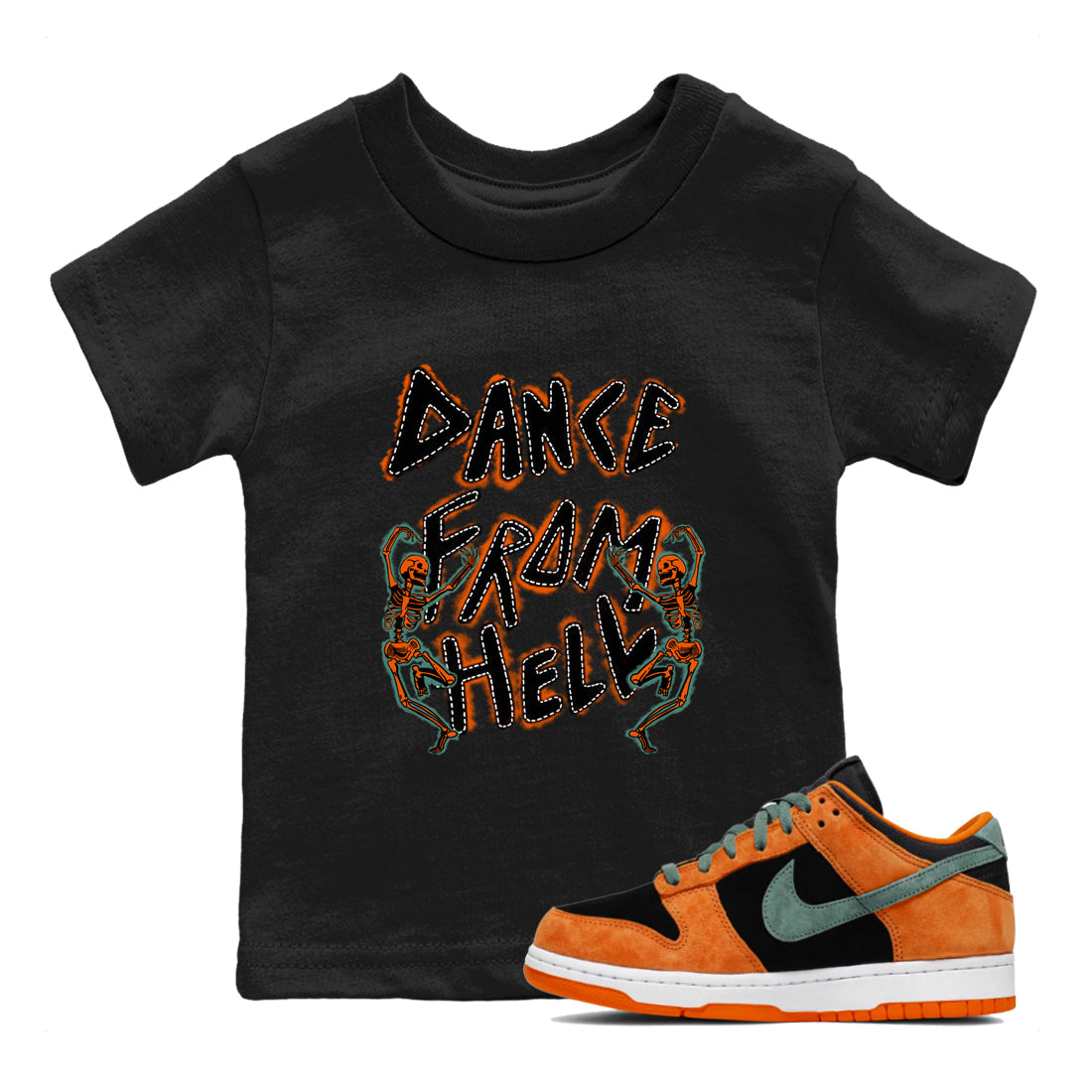 Dance From Hell snkmatch Tees Kids - Dunk Ceramic