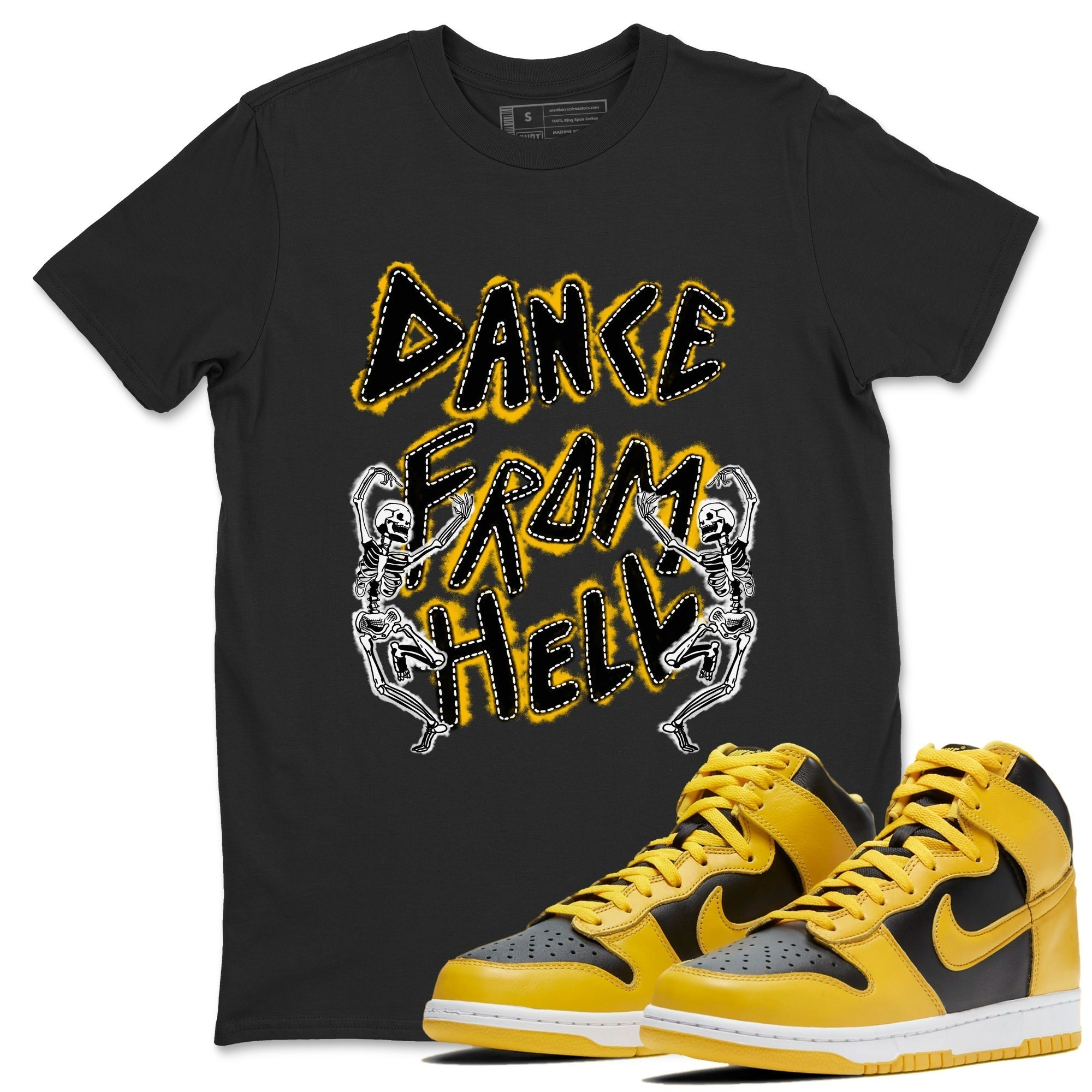Dance From Hell snkmatch Tees - Dunk High Pollen