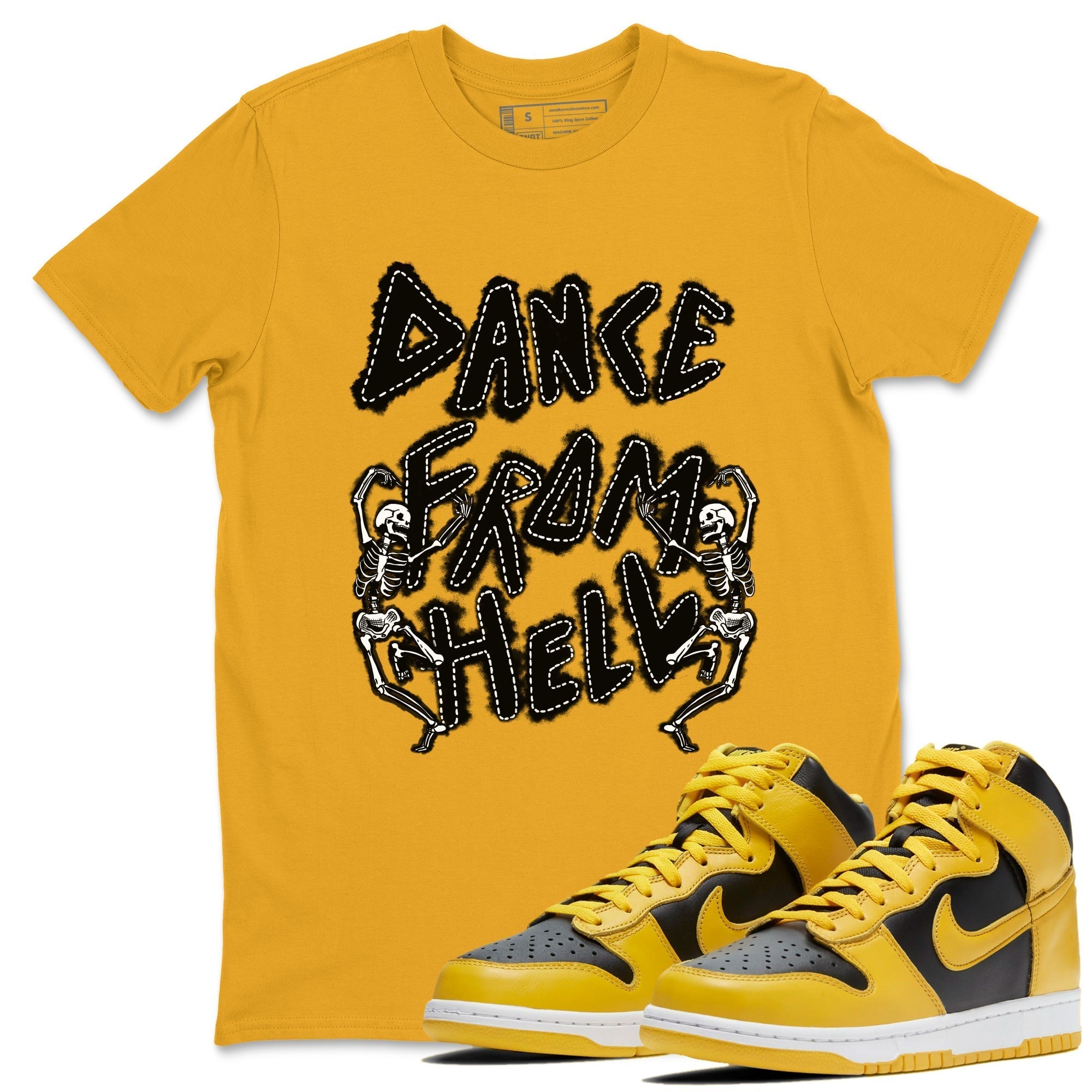 Dance From Hell snkmatch Tees - Dunk High Pollen