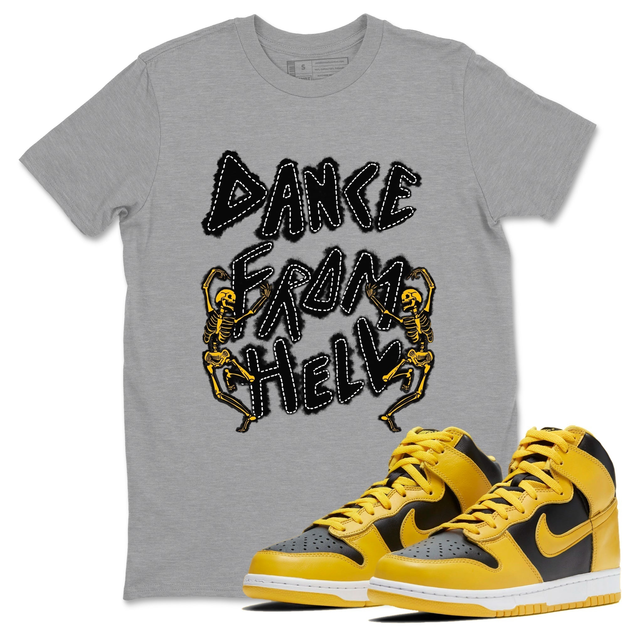 Dance From Hell snkmatch Tees - Dunk High Pollen