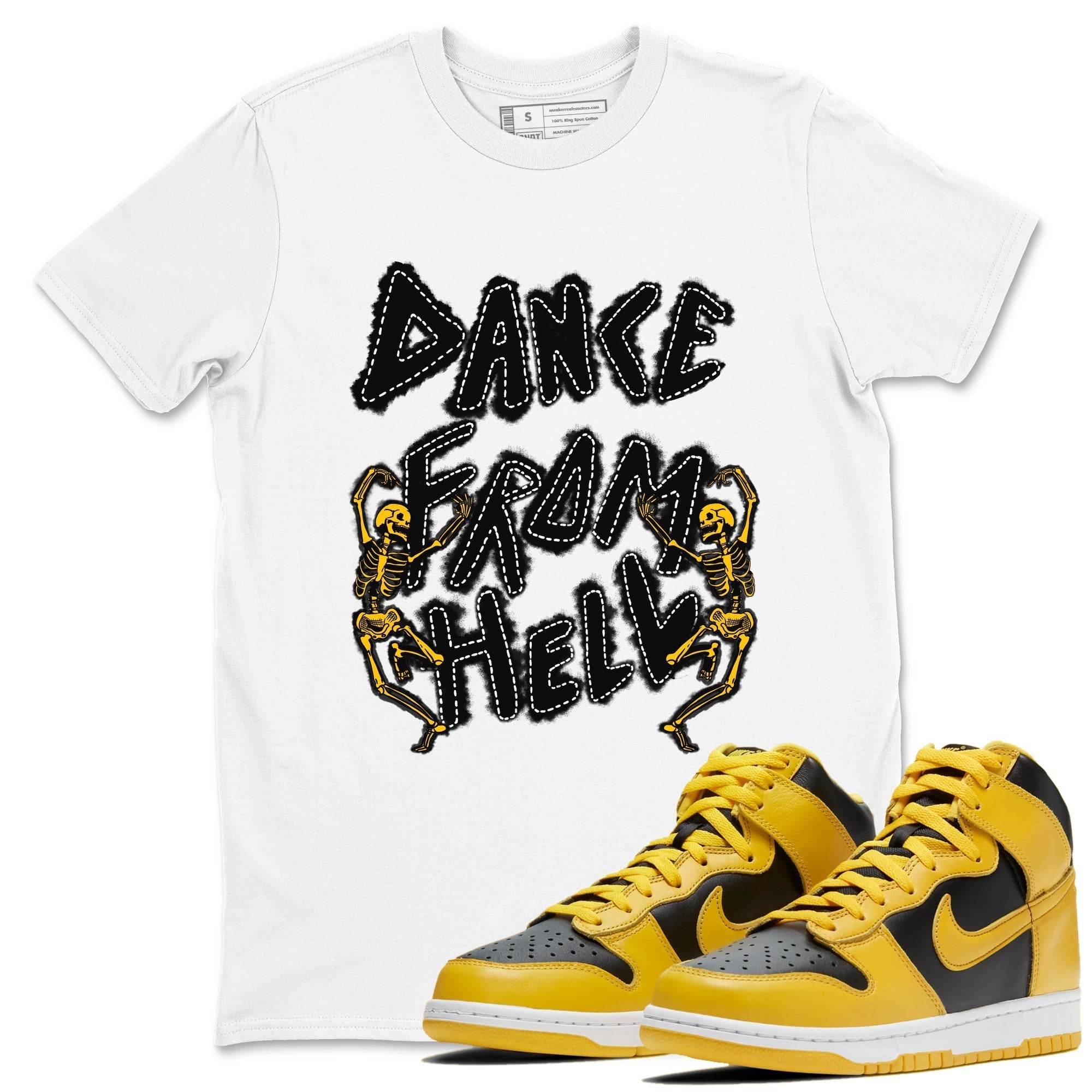 Dance From Hell snkmatch Tees - Dunk High Pollen
