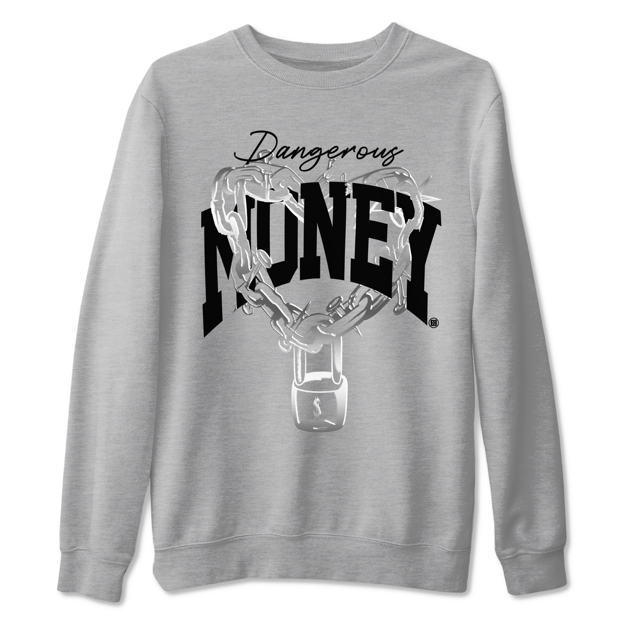 Dangerous Money snkmatch Tees - AE 1 Silver Metallic