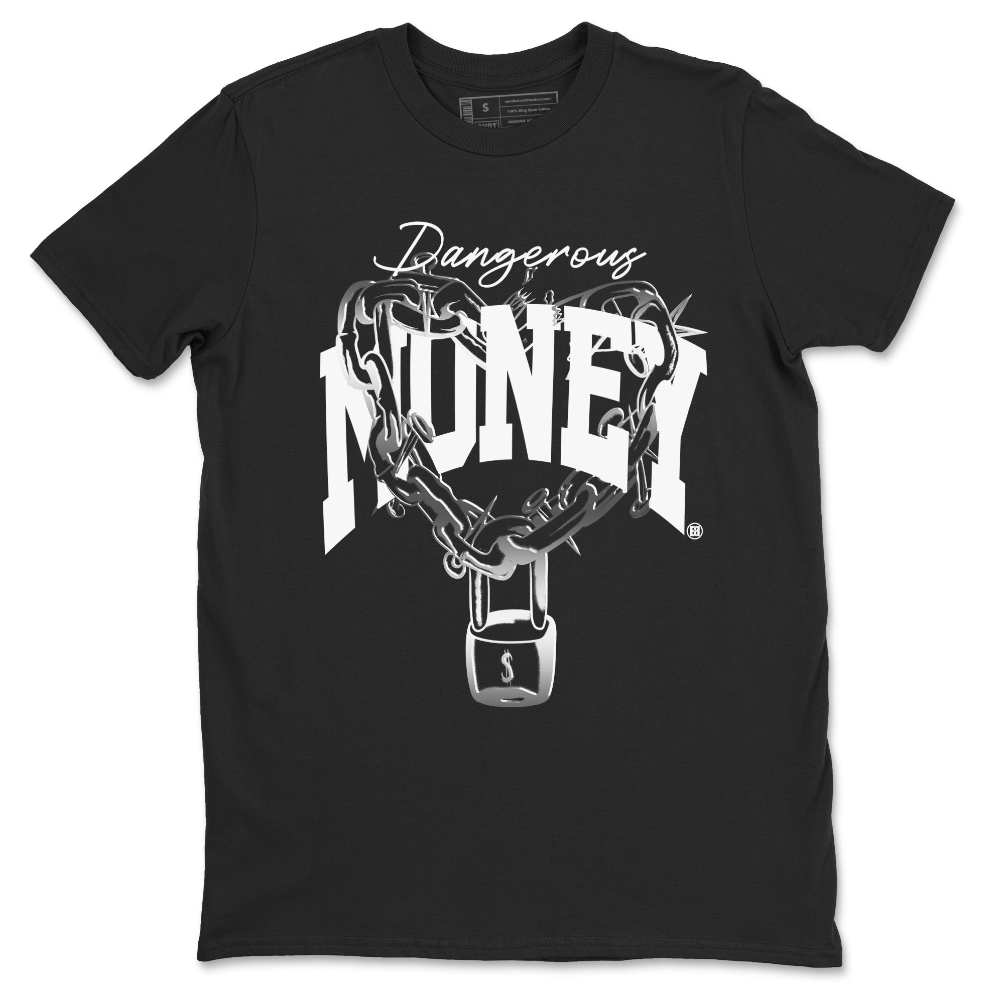 Dangerous Money snkmatch Tees - AE 1 Silver Metallic