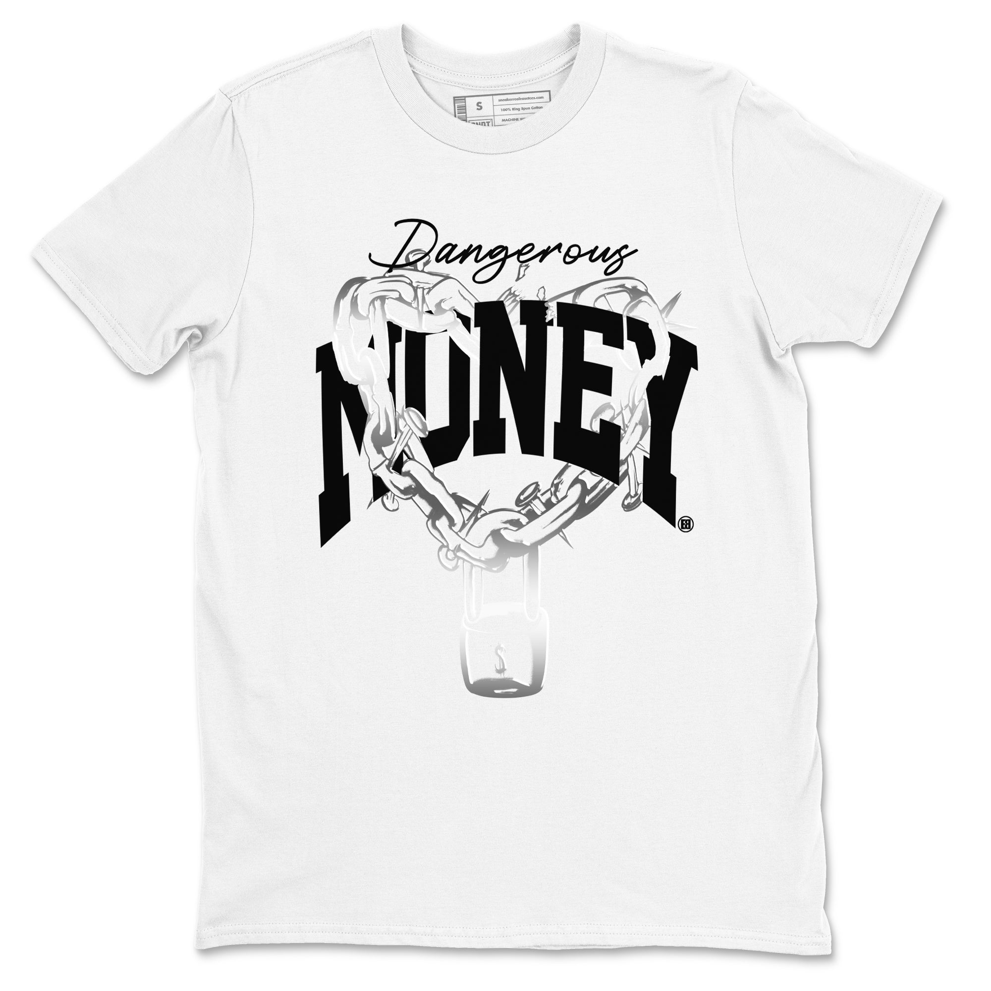 Dangerous Money snkmatch Tees - AE 1 Silver Metallic