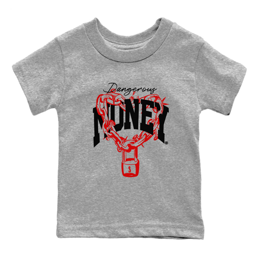 Dangerous Money snkmatch Tees Kids - Air Jordan 11 Bred Velvet