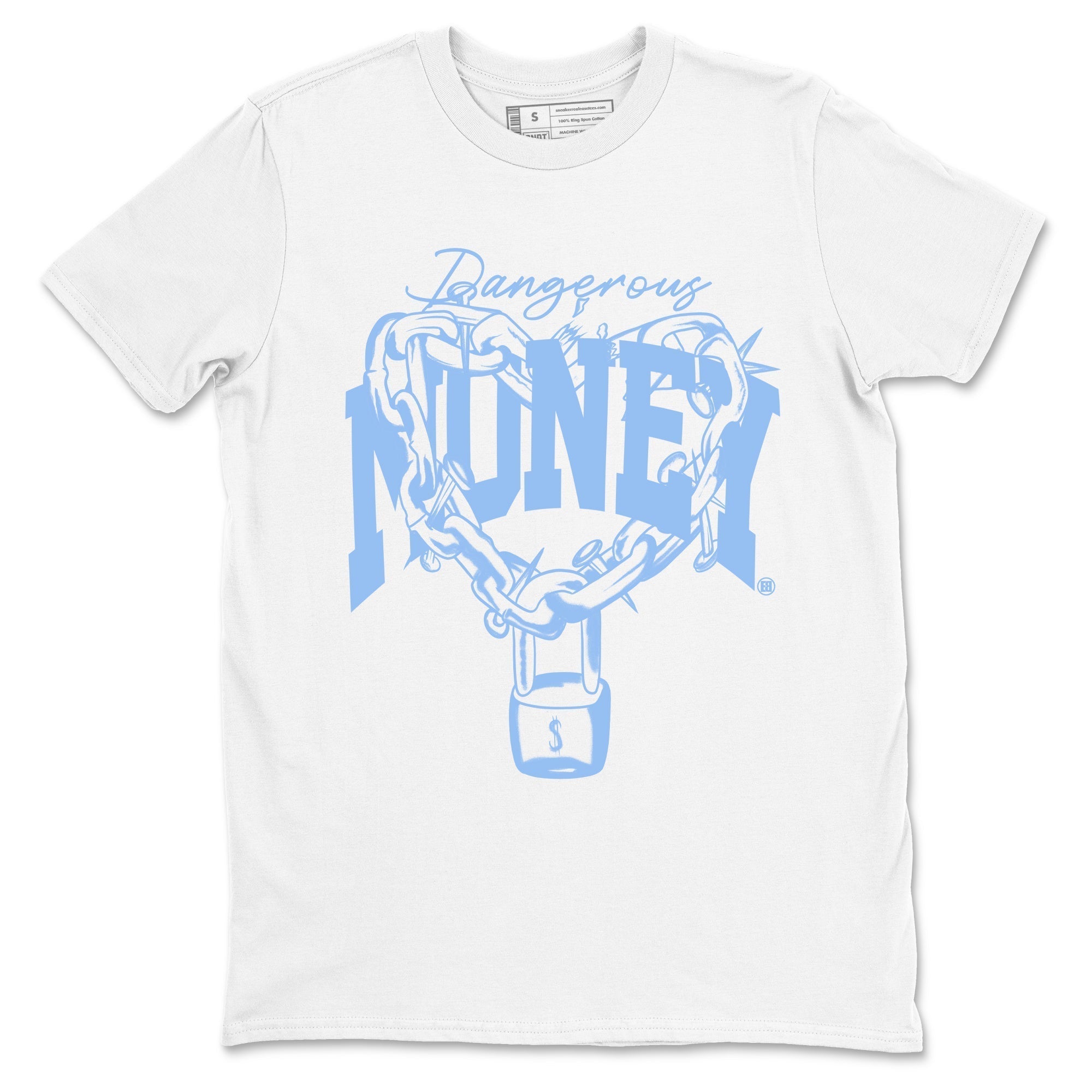 Dangerous Money snkmatch Tees - Air Jordan 4 Forget Me Not
