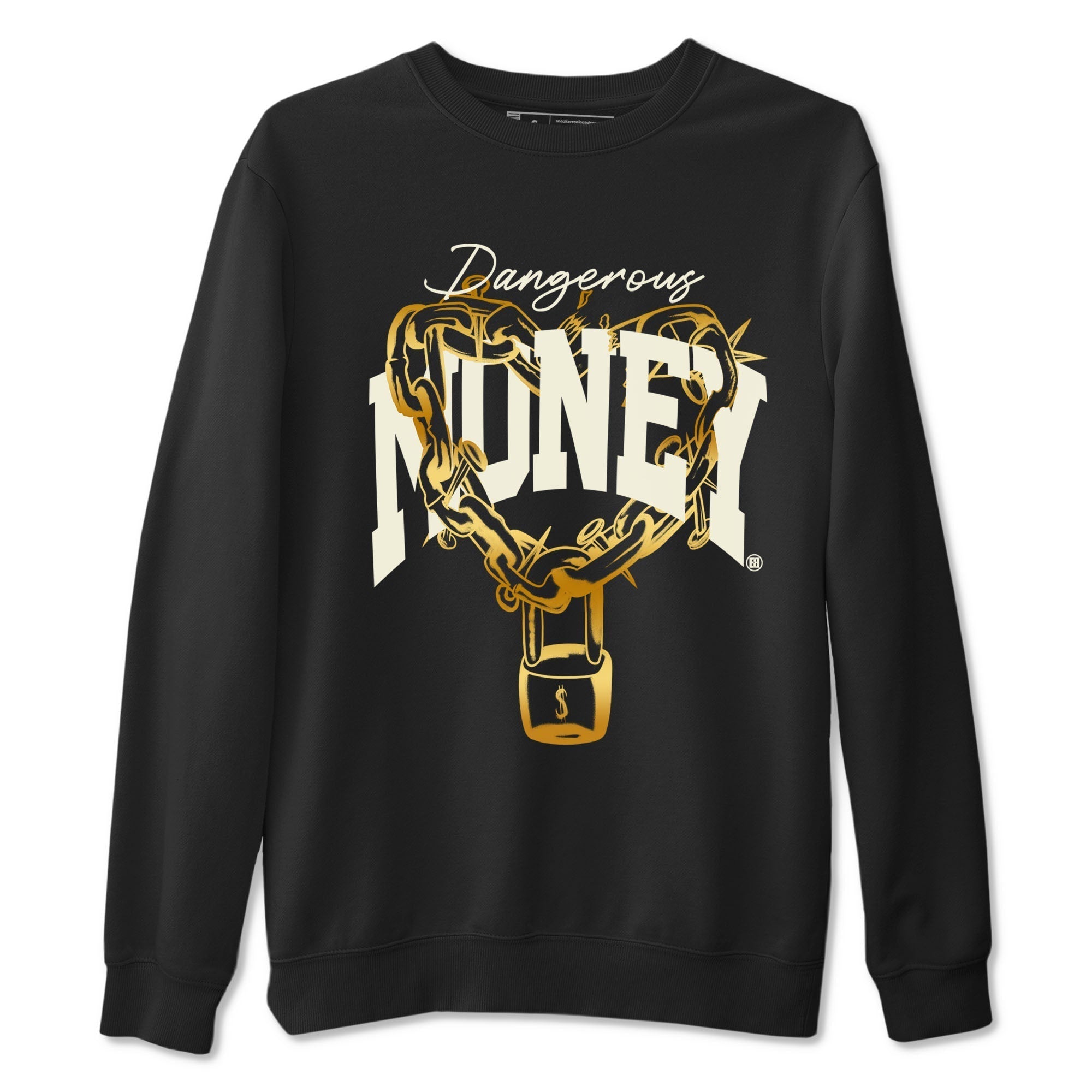 Dangerous Money snkmatch Tees - Air Jordan 4 Sail 2024
