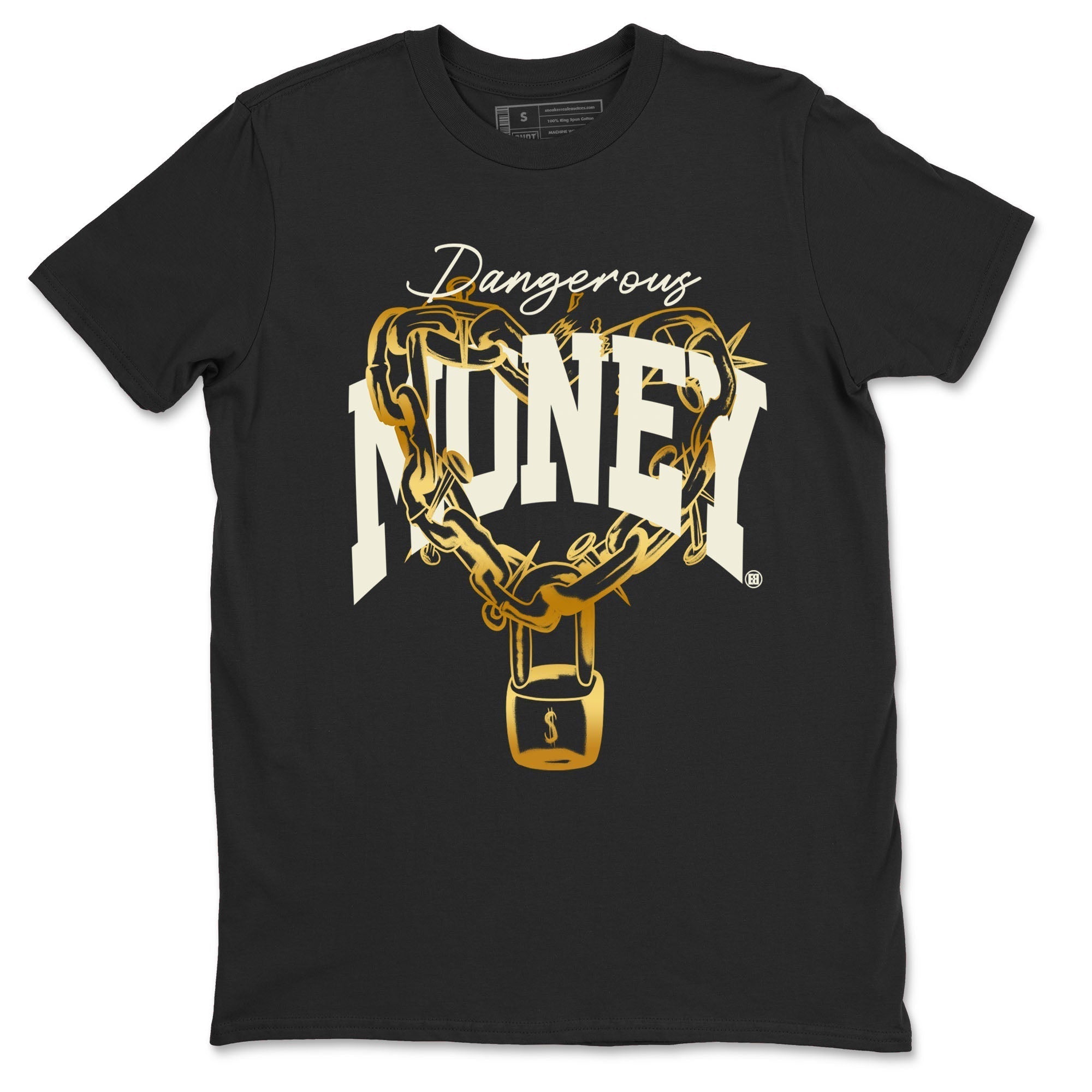 Dangerous Money snkmatch Tees - Air Jordan 4 Sail 2024