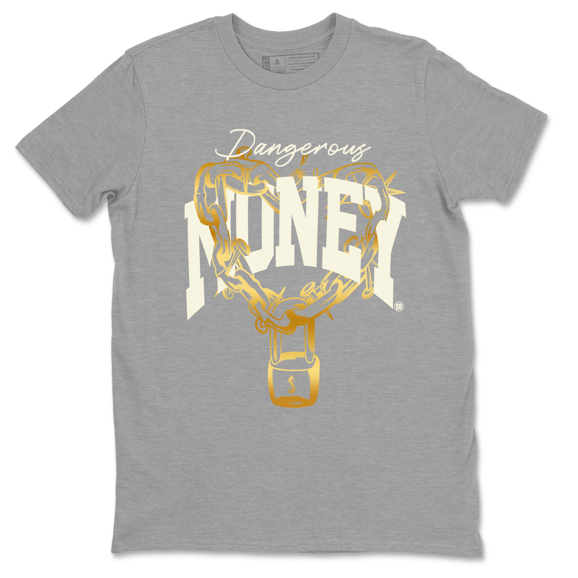 Dangerous Money snkmatch Tees - Air Jordan 4 Sail 2024