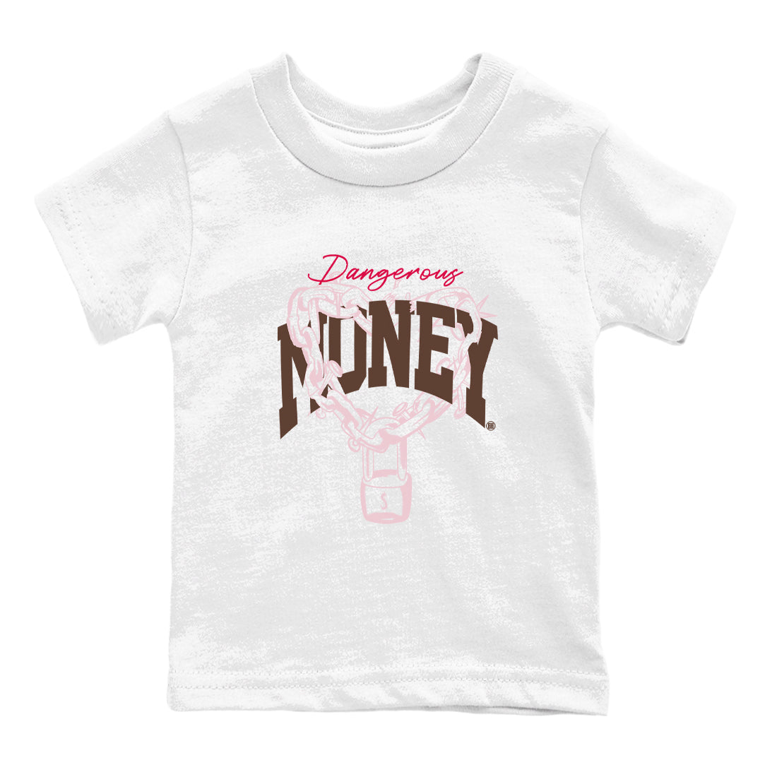 Dangerous Money snkmatch Tees Kids - Dunk Cacao Wow And Pink Foam