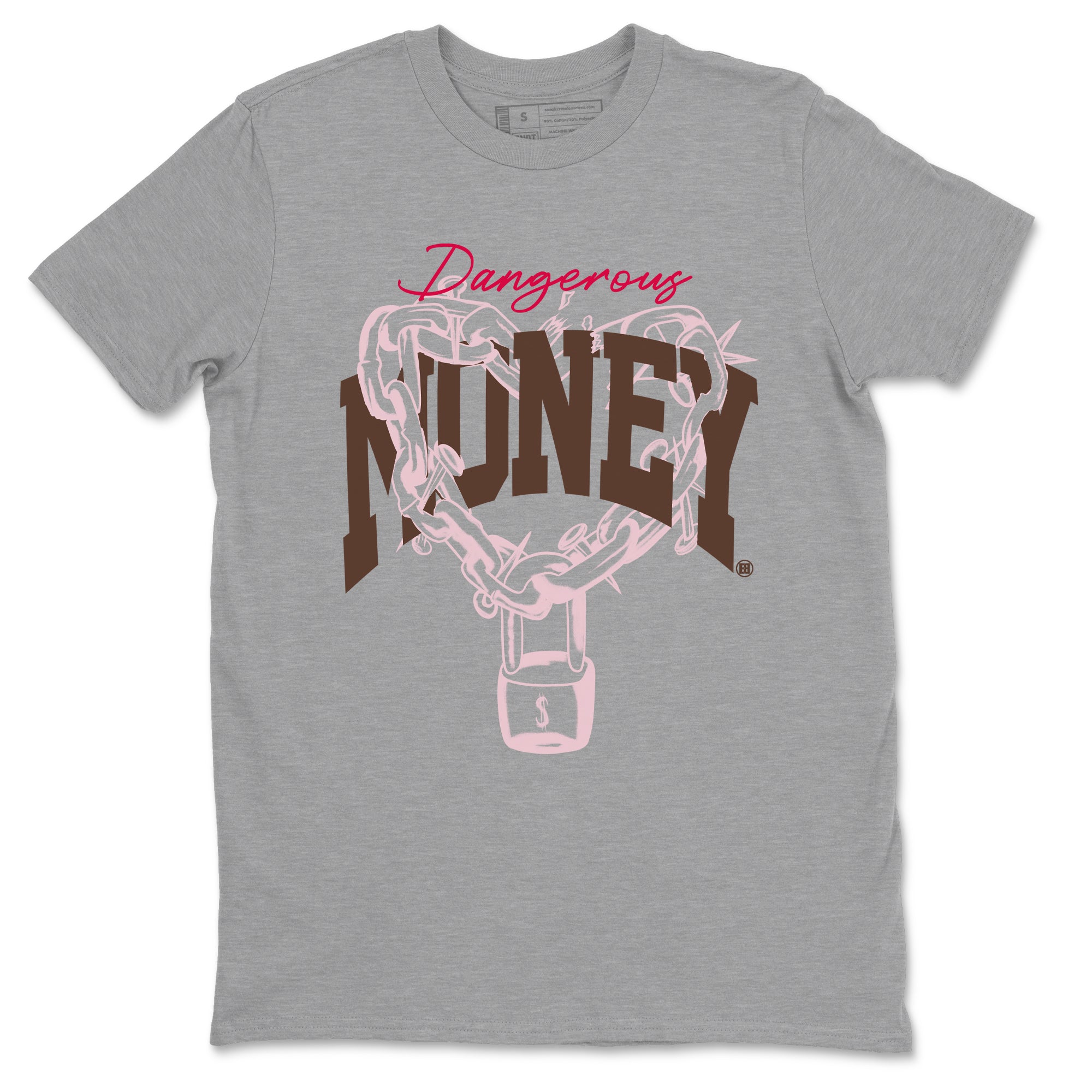 Dangerous Money snkmatch Tees - Dunk Cacao Wow And Pink Foam