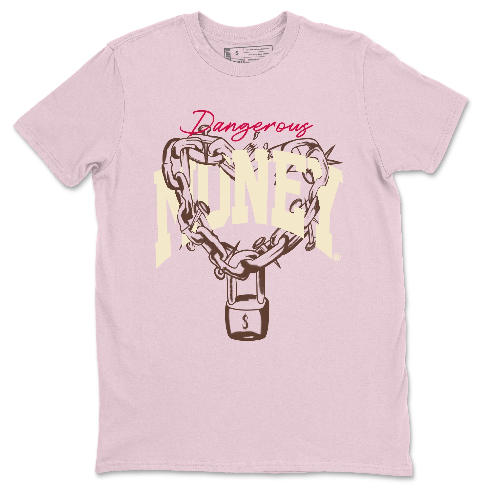 Dangerous Money snkmatch Tees - Dunk Cacao Wow And Pink Foam