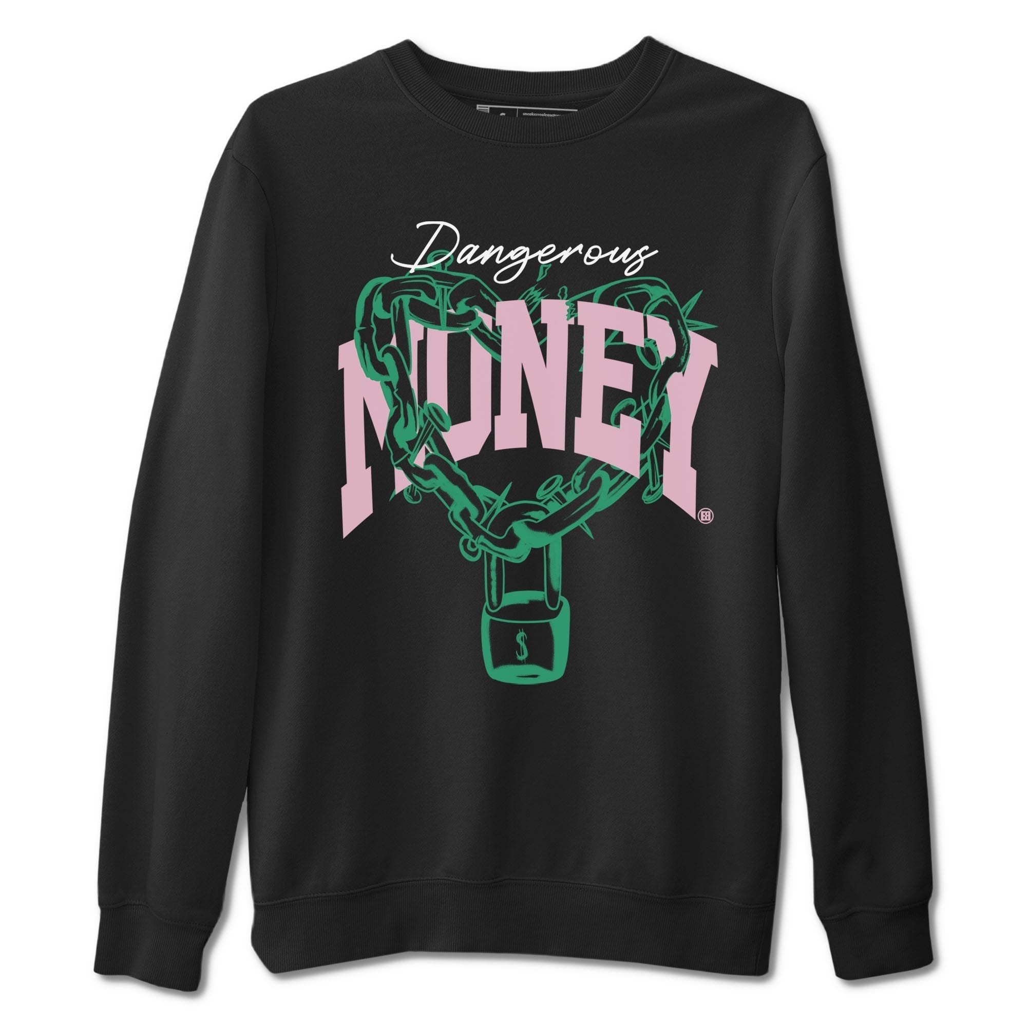 Dangerous Money snkmatch Tees - Dunk Medium Soft Pink Malachite