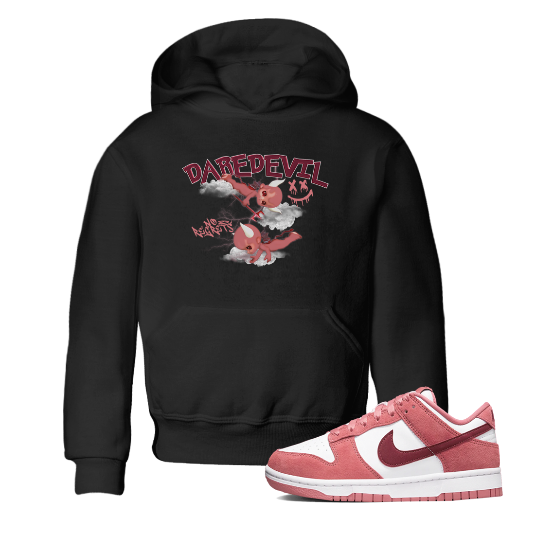 Dare Devil snkmatch Tee Kids - Dunk Valentines Day 2024