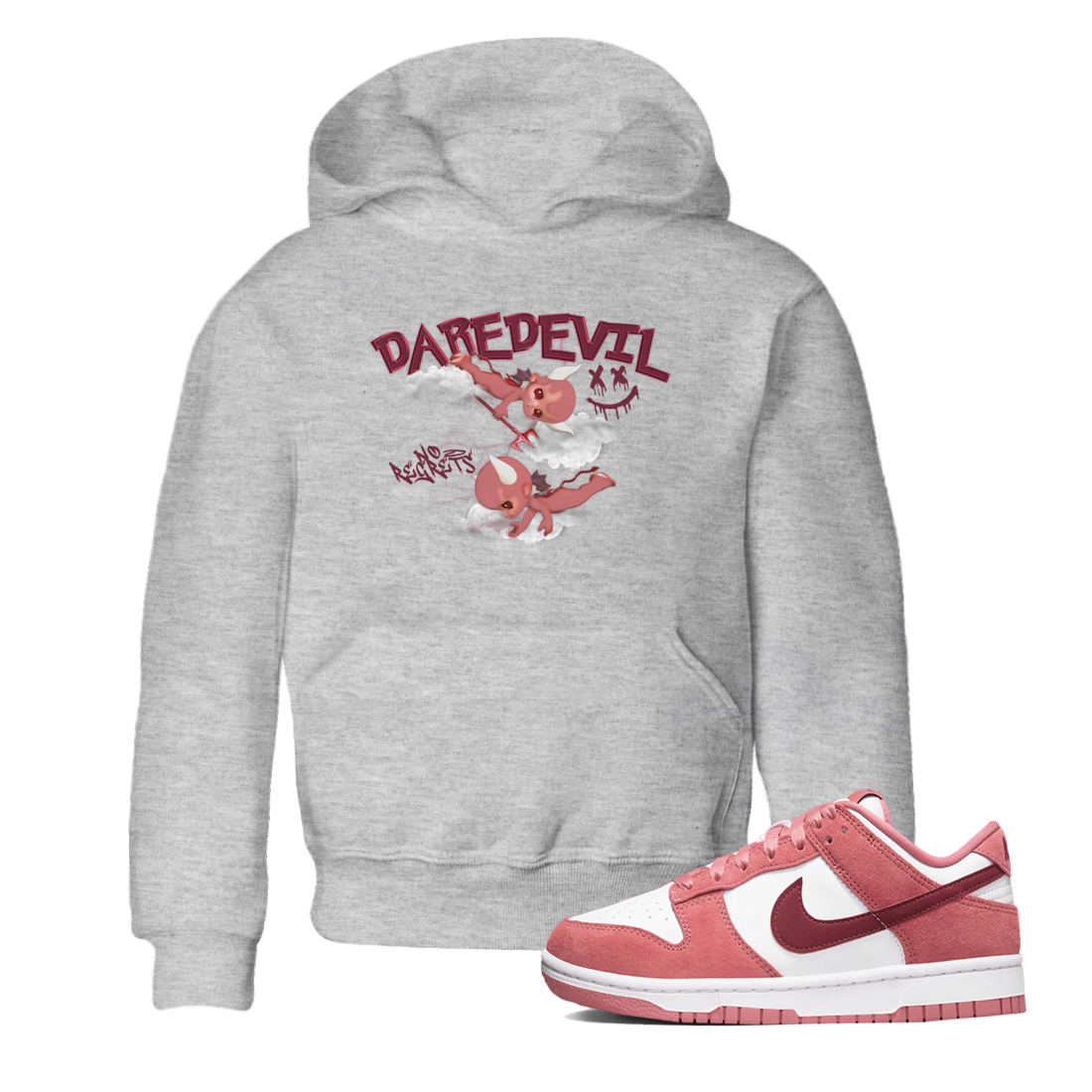 Dare Devil snkmatch Tee Kids - Dunk Valentines Day 2024