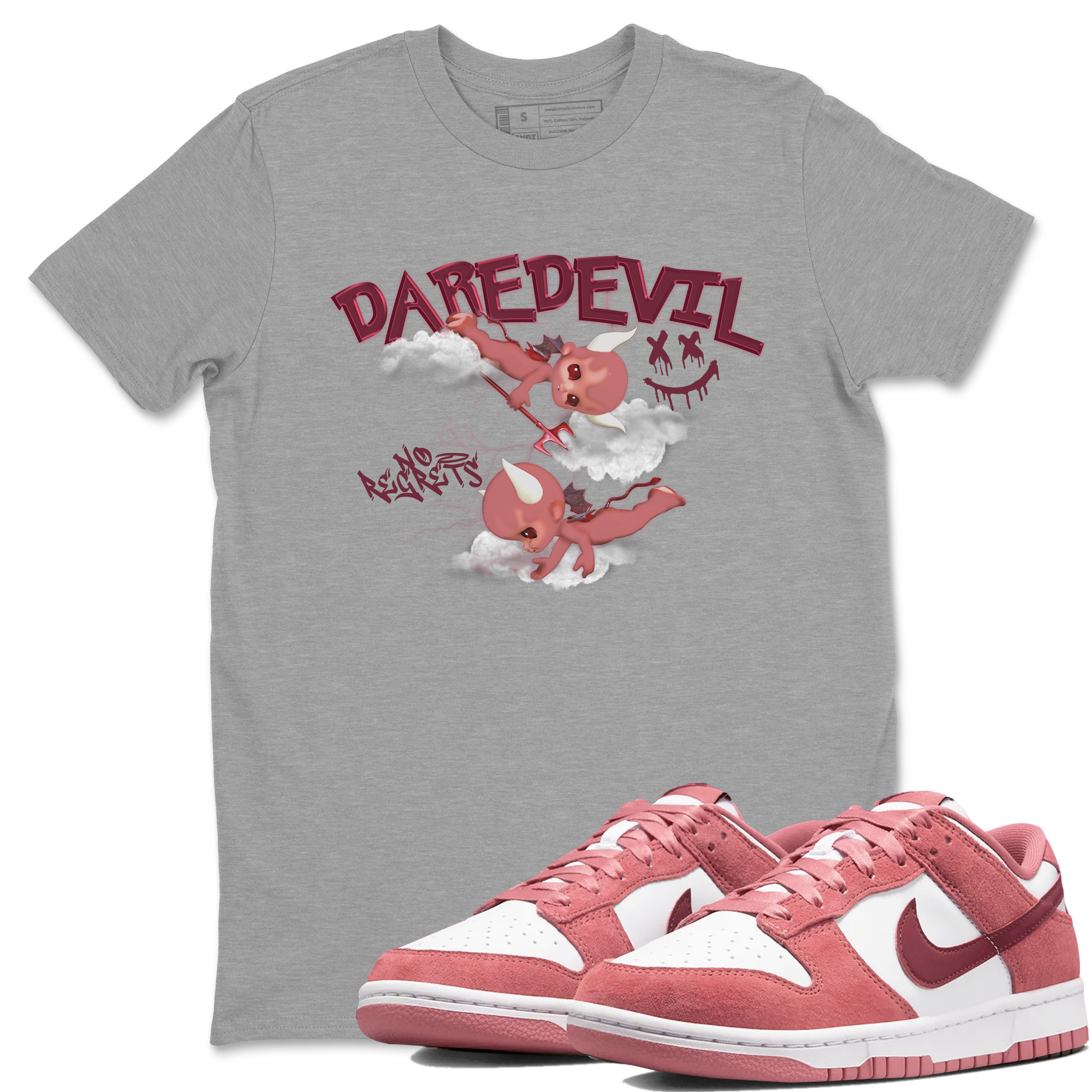 Dare Devil snkmatch Tee - Dunk Valentines Day 2024