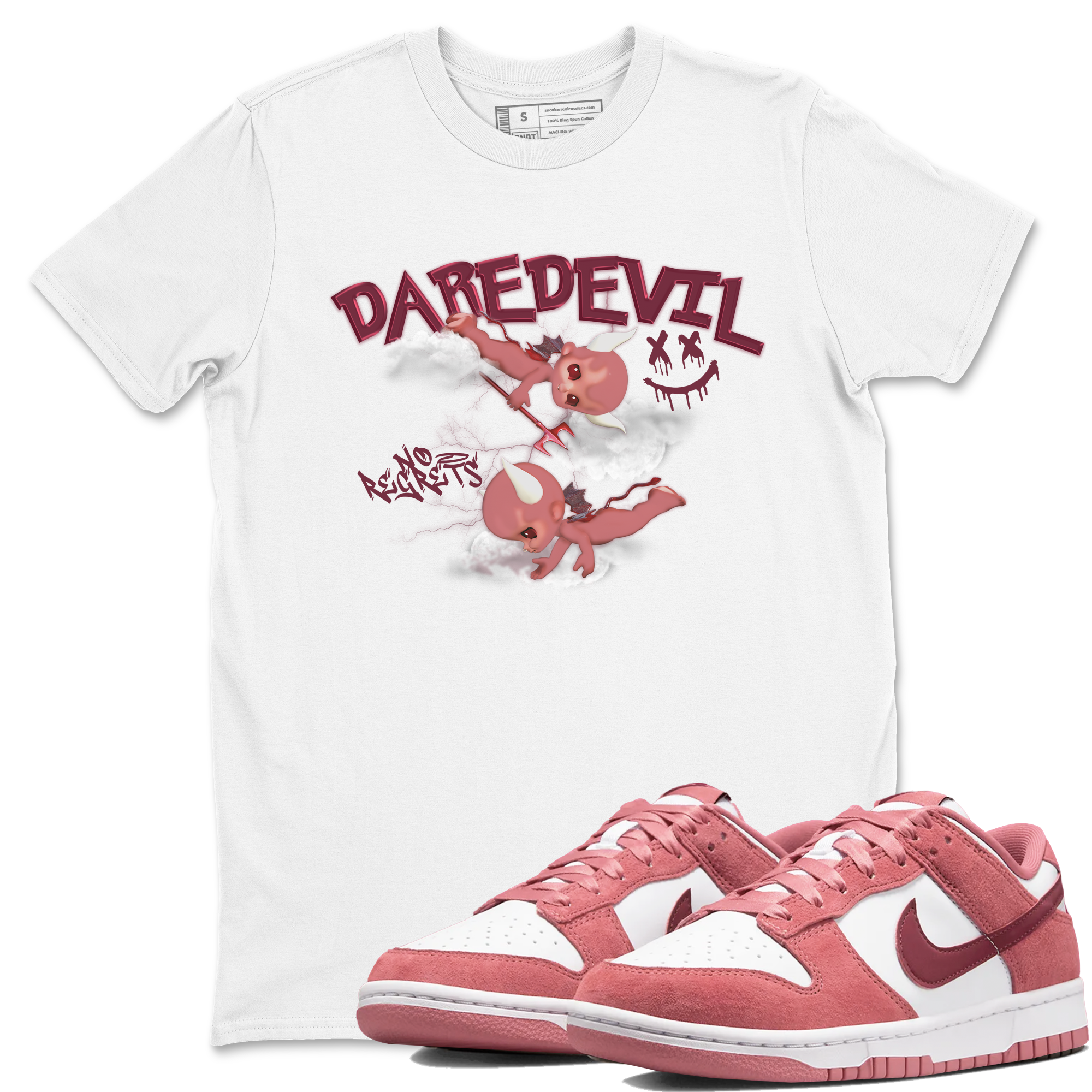 Dare Devil snkmatch Tee - Dunk Valentines Day 2024