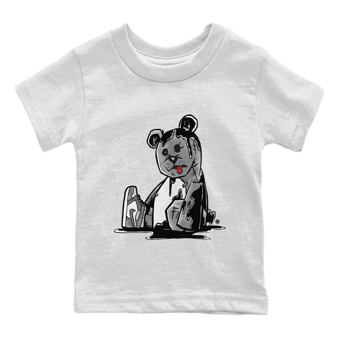 Dark Bear Kids Tops - Air Jordan 1 Washed Heritage