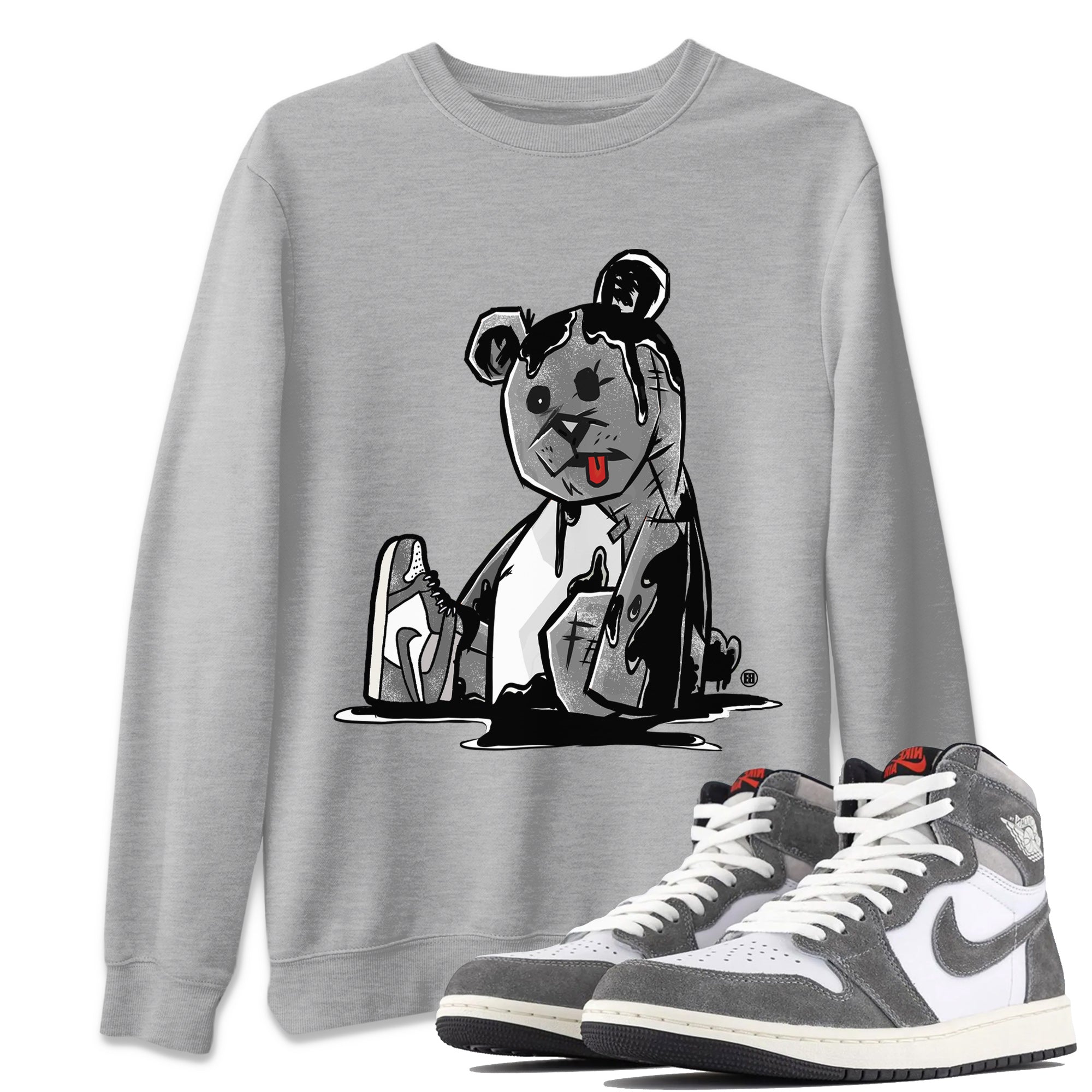 Dark Bear Unisex Tops - Air Jordan 1 Washed Heritage