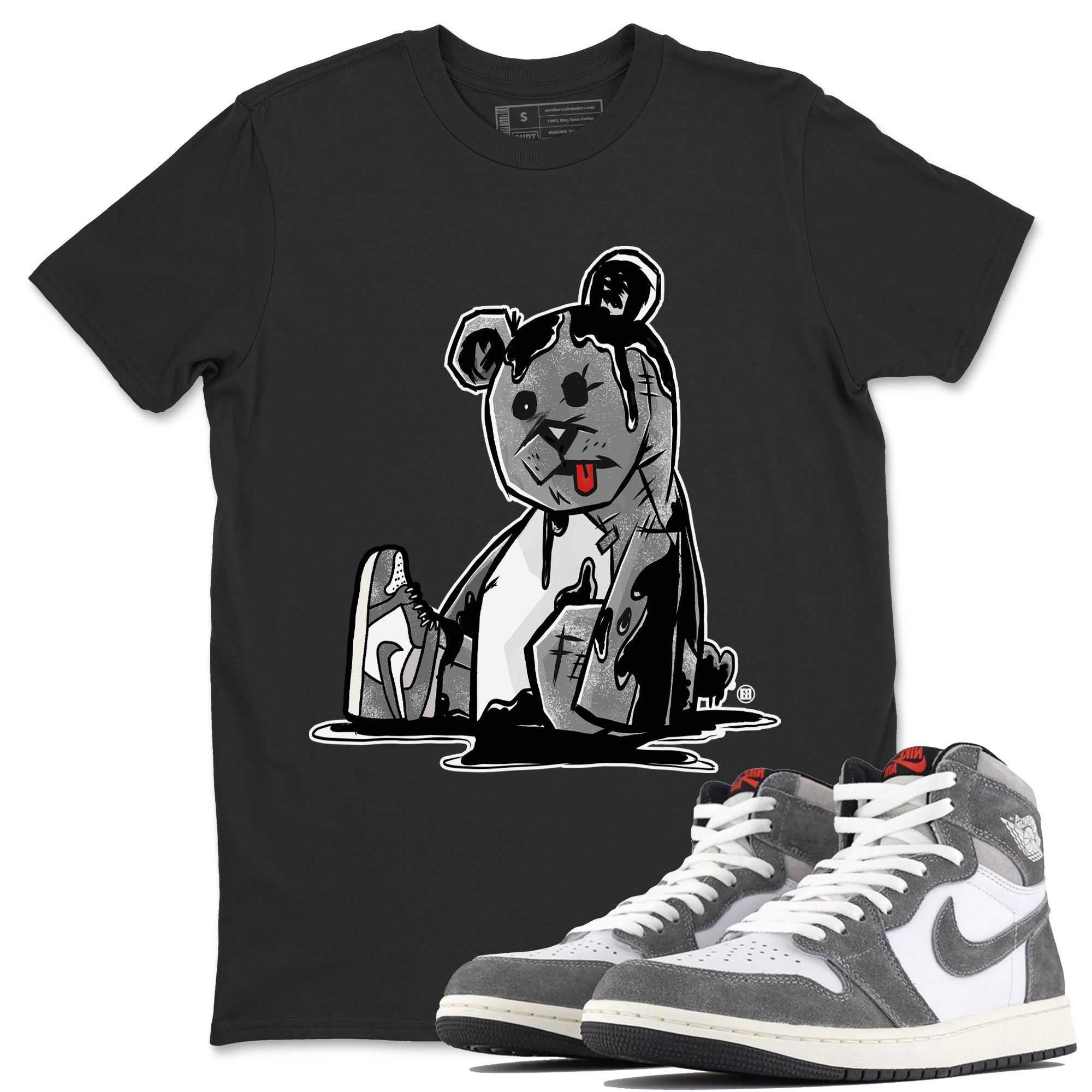 Dark Bear Unisex Tops - Air Jordan 1 Washed Heritage