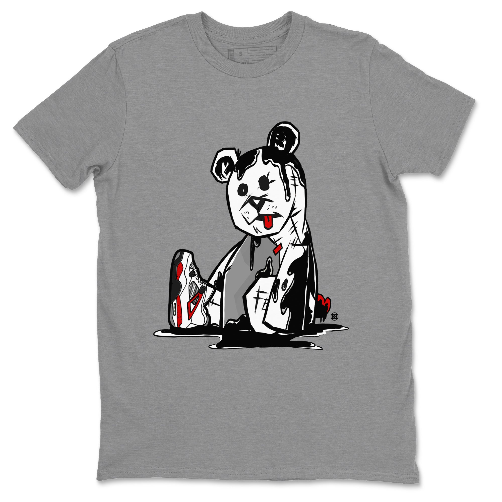 Dark Bear Unisex Tops - Air Jordan 4 Red Cement