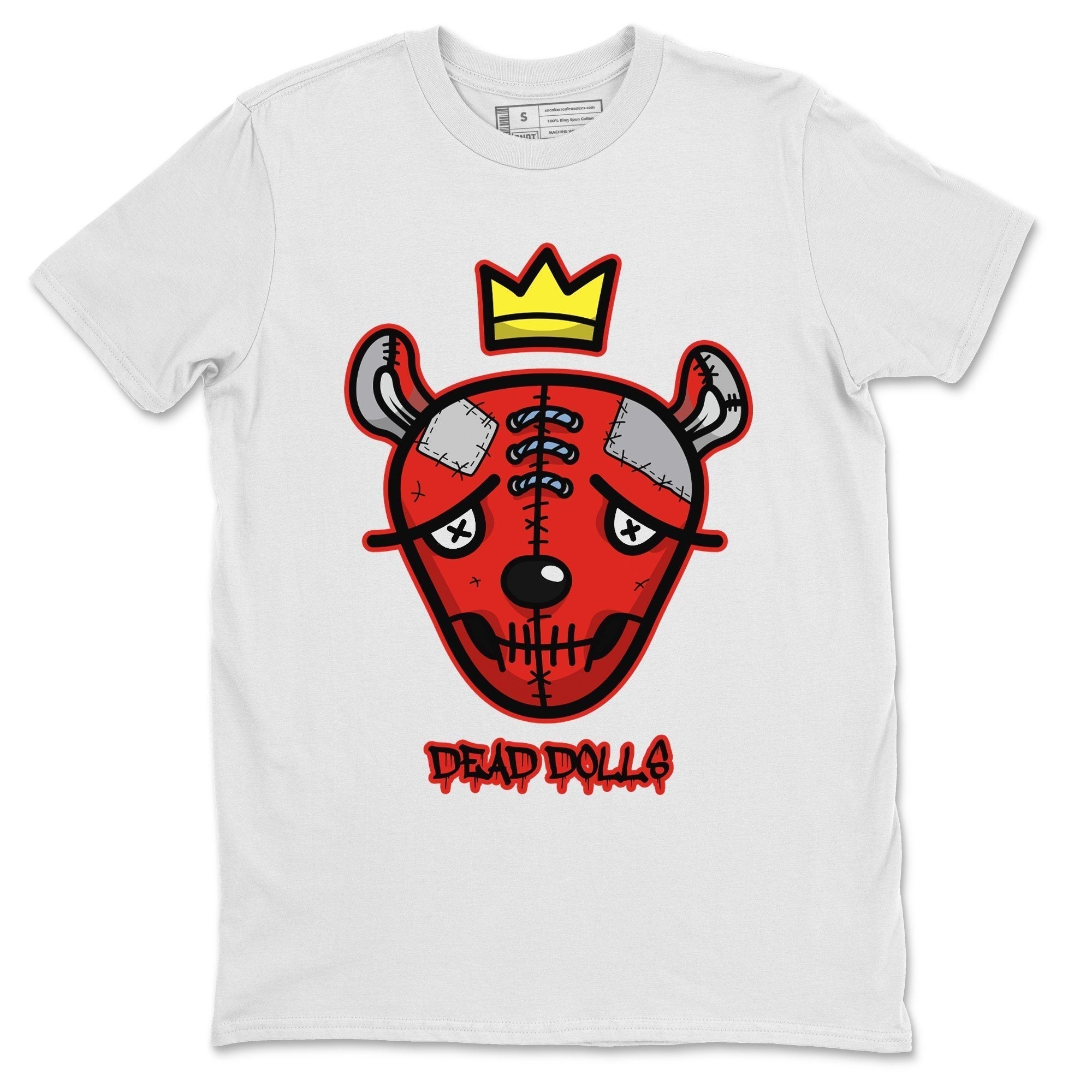 Dead Dolls Face Unisex Tops - Air Jordan 5 Raging Bull