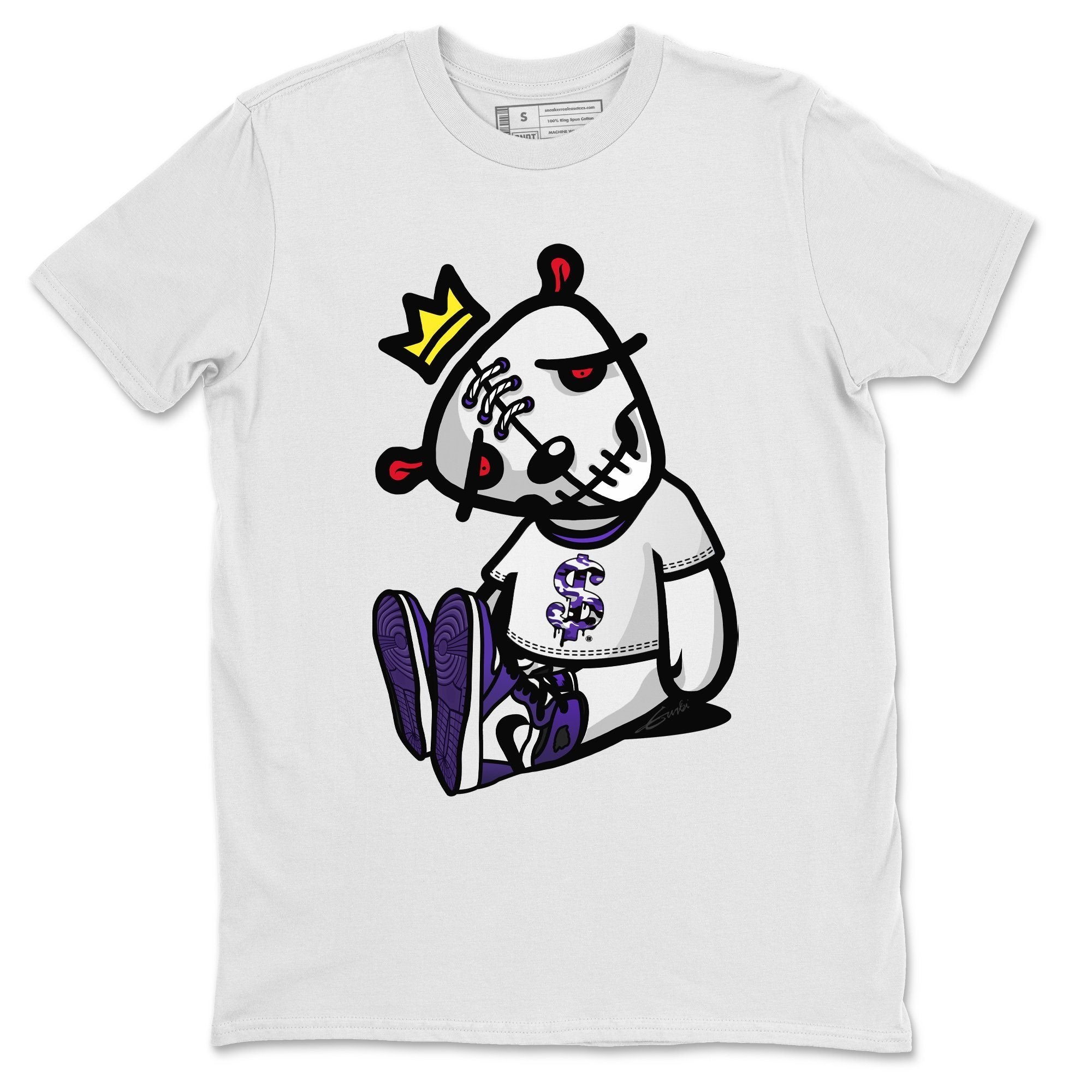 Dead Dolls Unisex Tops - Air Jordan 1 Court Purple