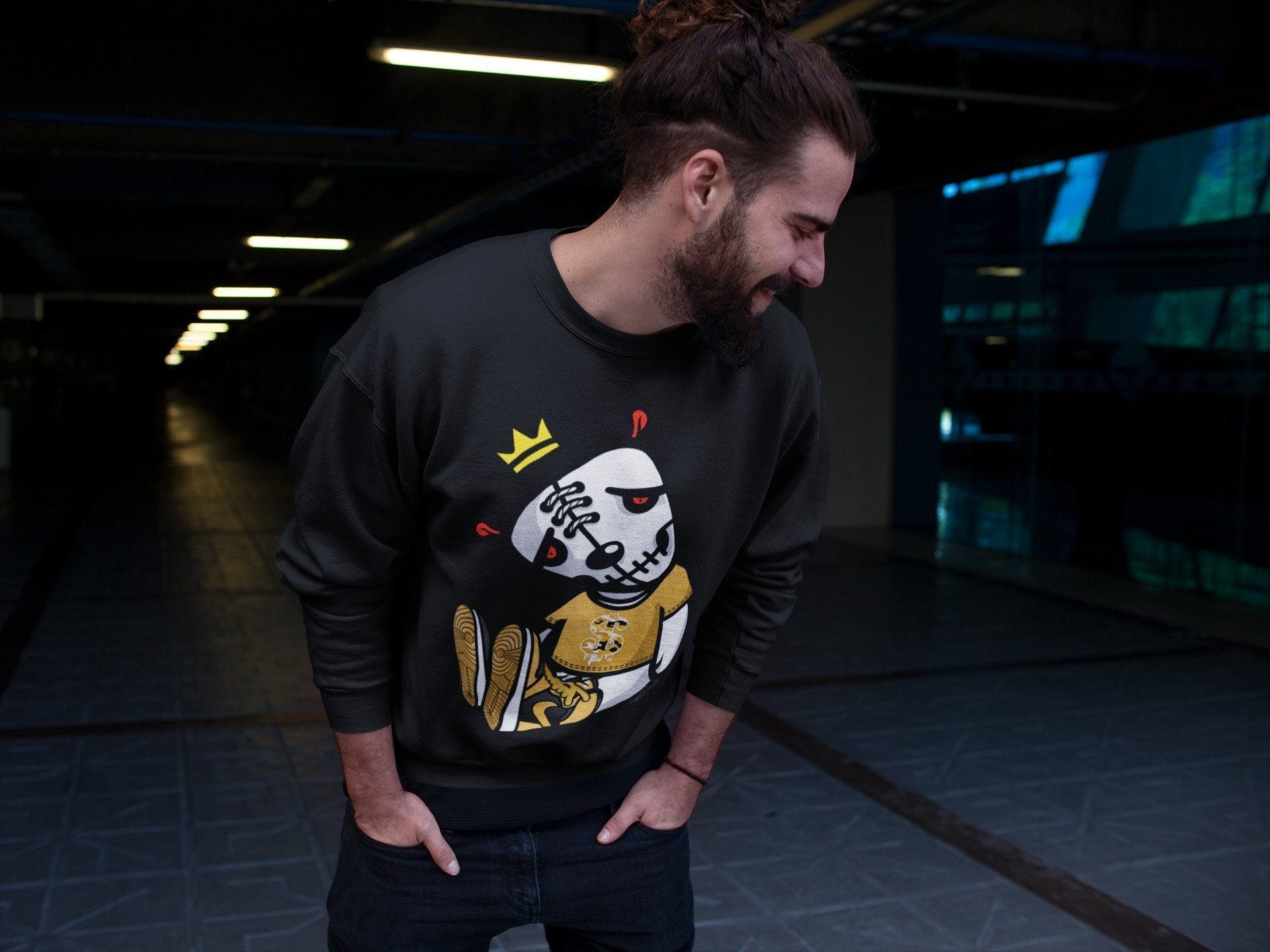 Dead Dolls Unisex Tops - Air Jordan 1 Pollen