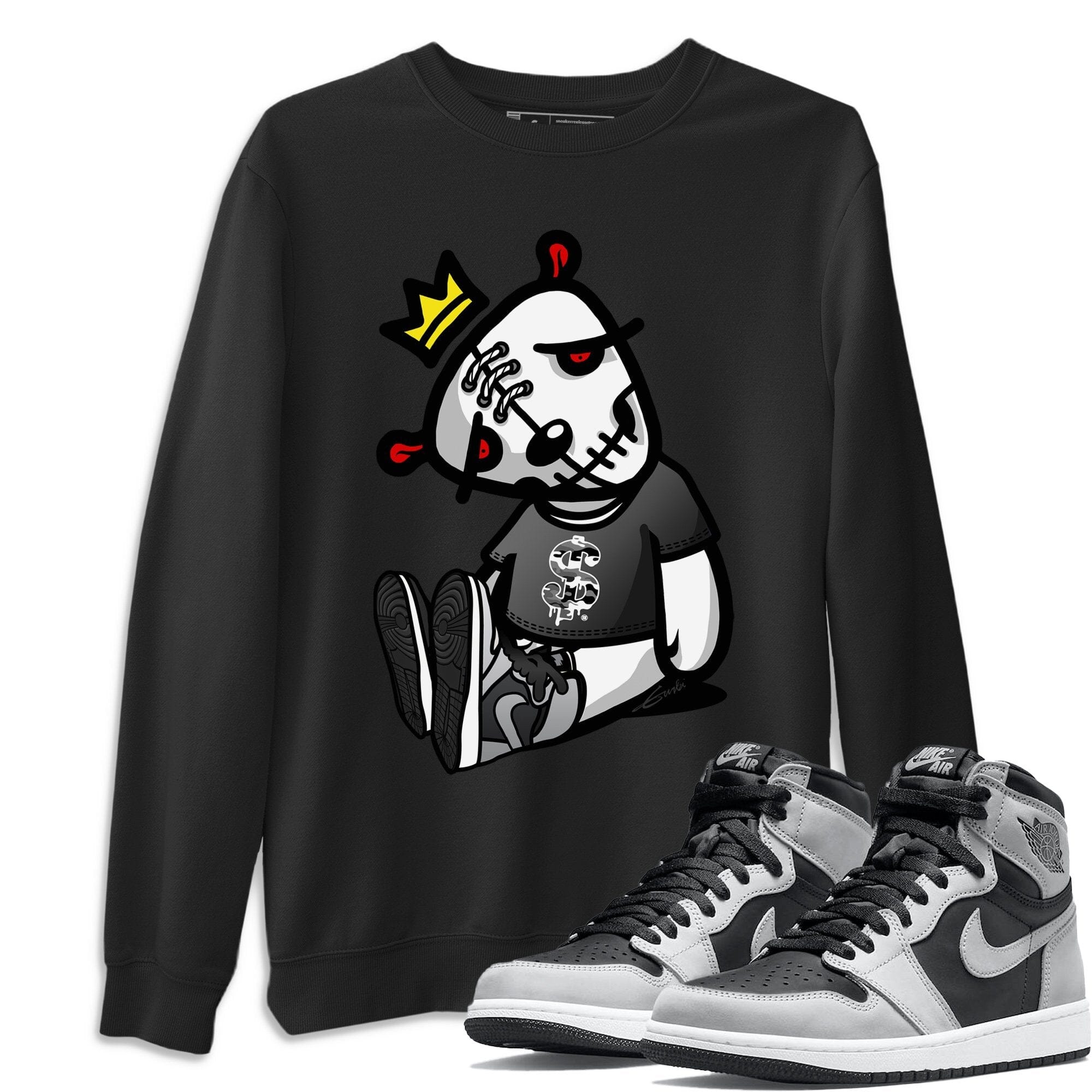 Dead Dolls Unisex Tops - Air Jordan 1 Shadow 2.0